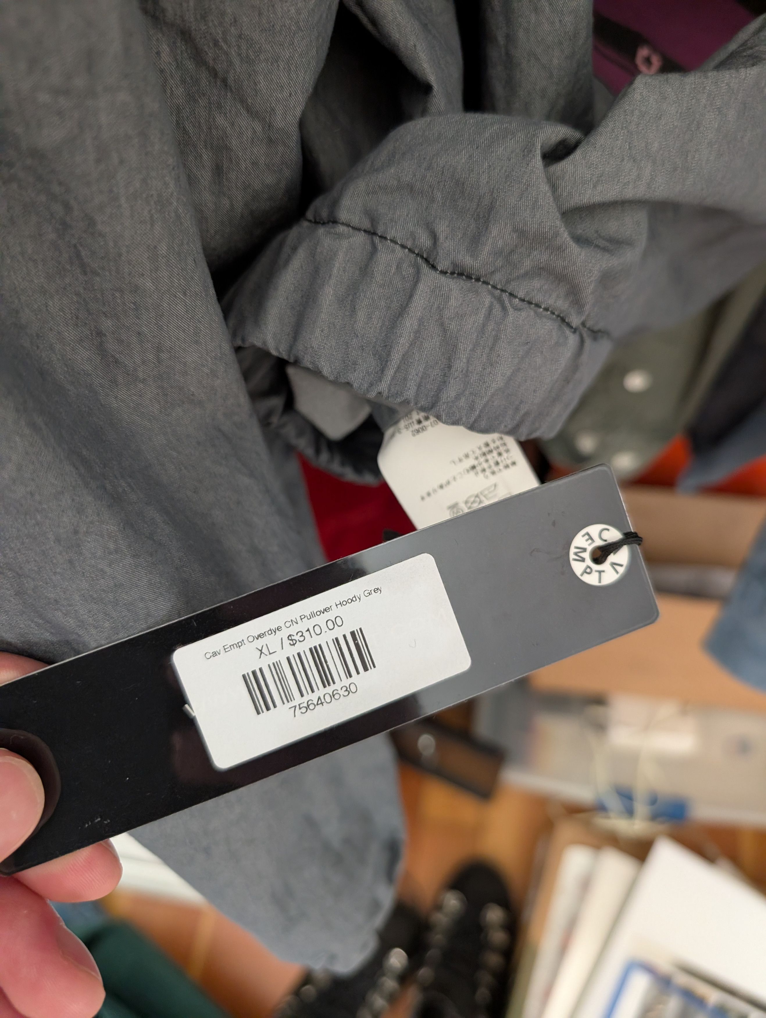Cav Empt Overdye CN Pullover Hoodie Size US XL / EU 56 / 4 - 9 Thumbnail
