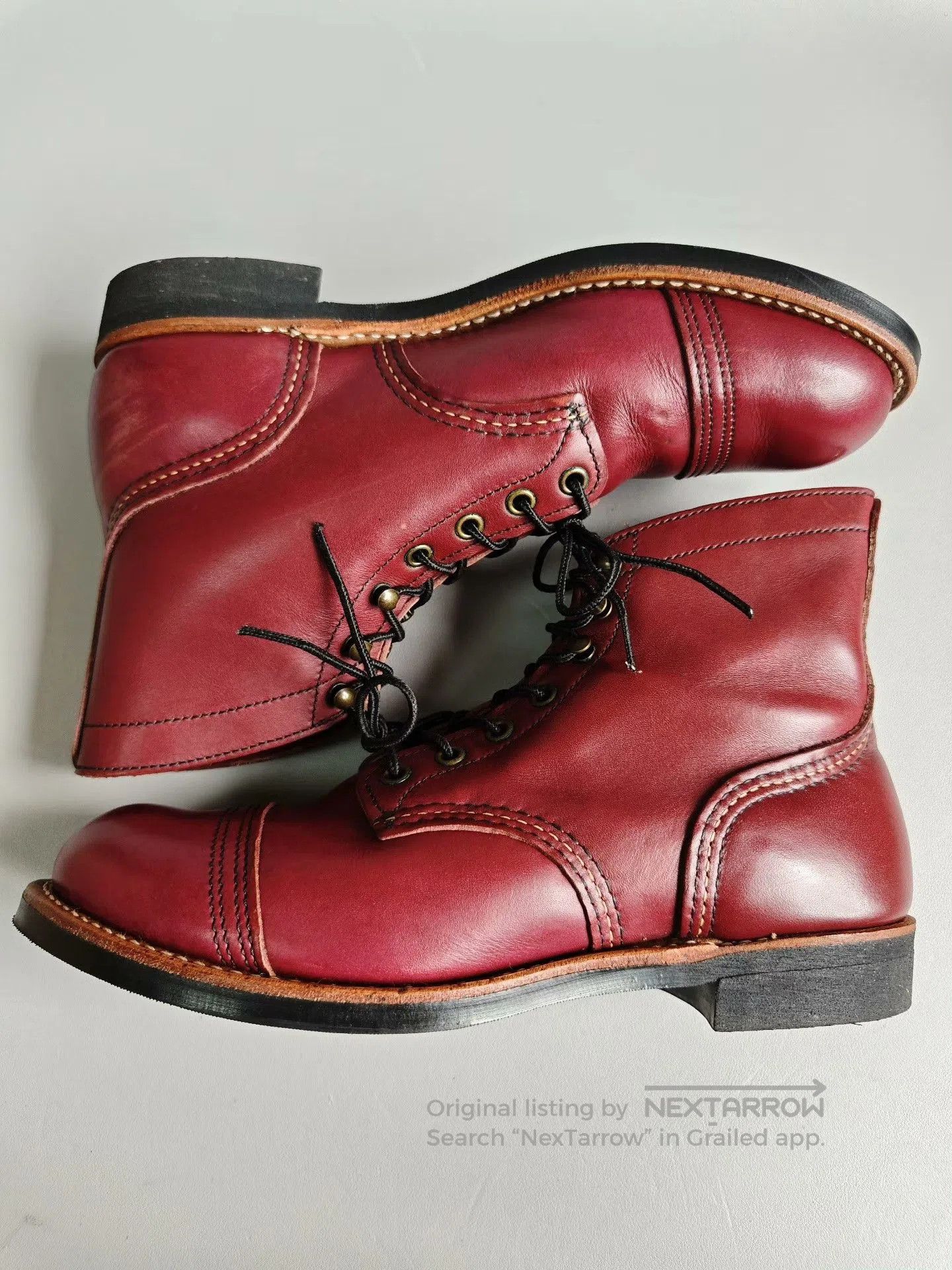 Red Wing Red Wing 8119 Cherry Red. Size US 8 / EU 41 - 5 Thumbnail