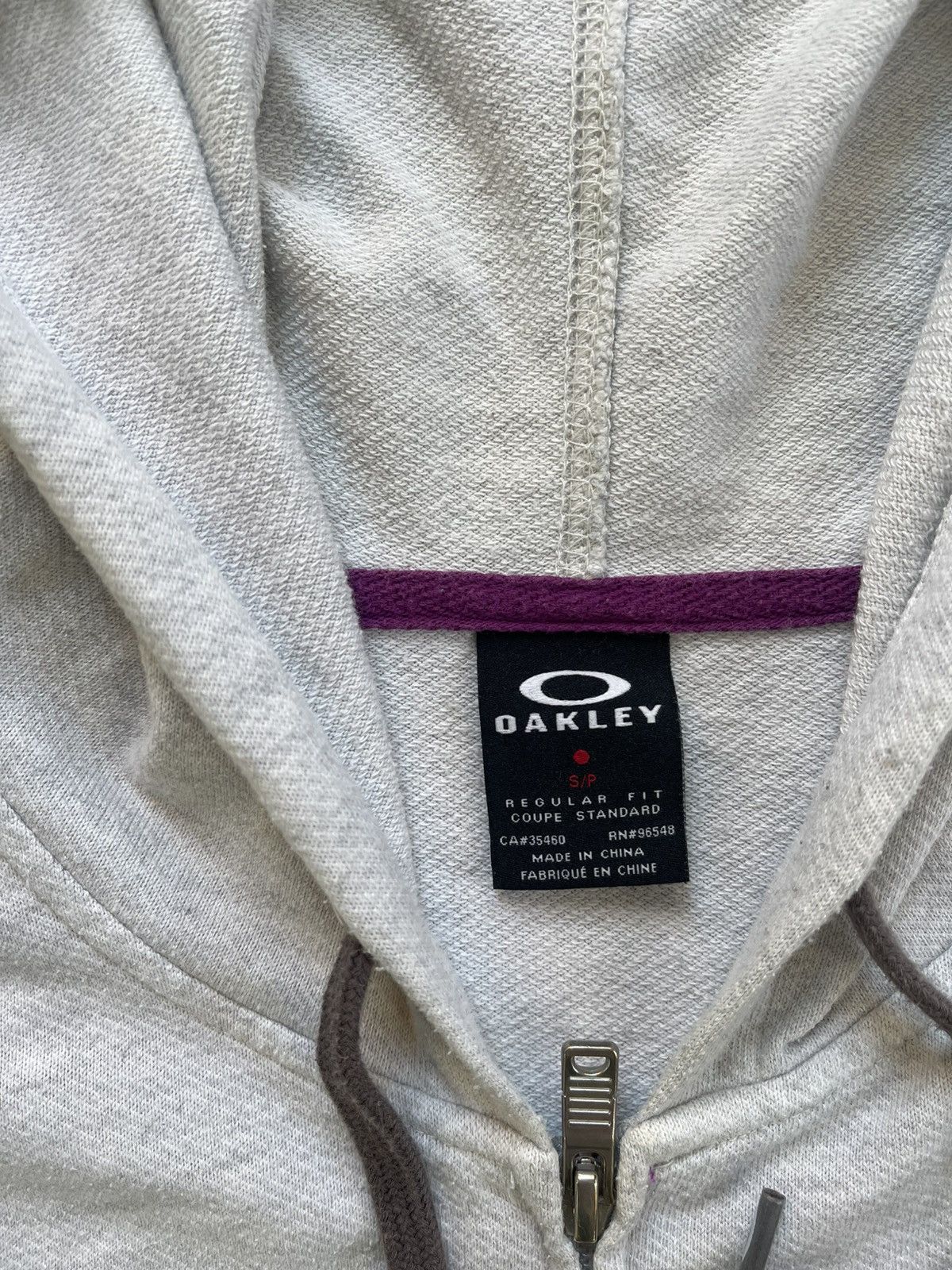 Oakley × Vintage Vintage Oakley Zip Up Hoodie Size US S / EU 44-46 / 1 - 3 Thumbnail