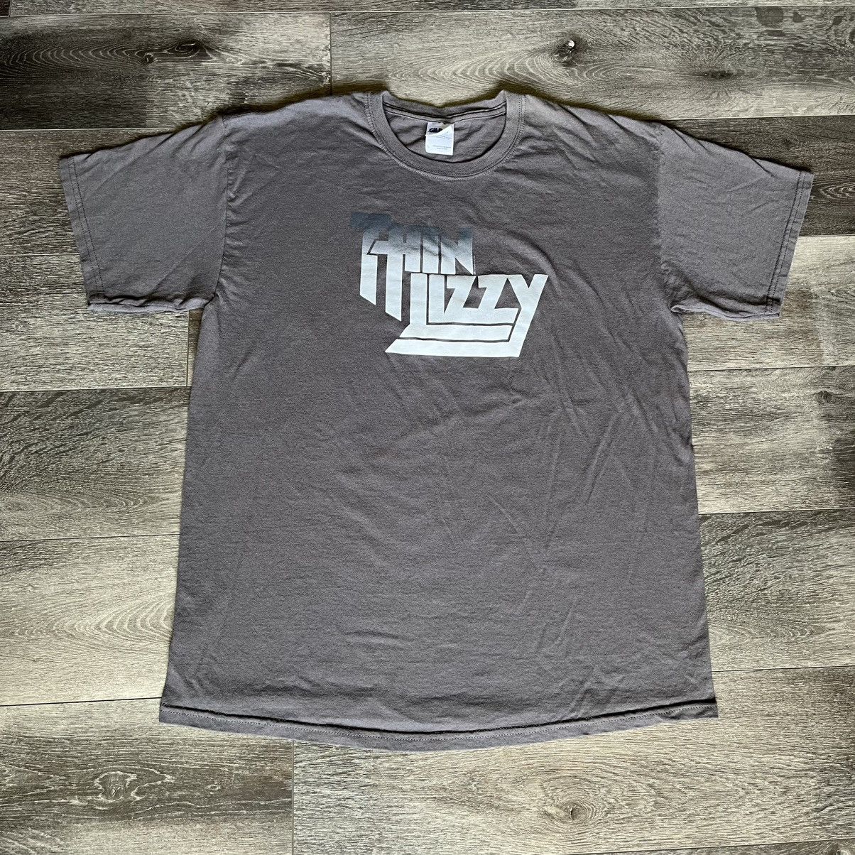 Band Tees Vintage 2000s Thin Lizzy Metal Band Logo Tee Shirt Tour Y2K Size US L / EU 52-54 / 3 - 1 Thumbnail