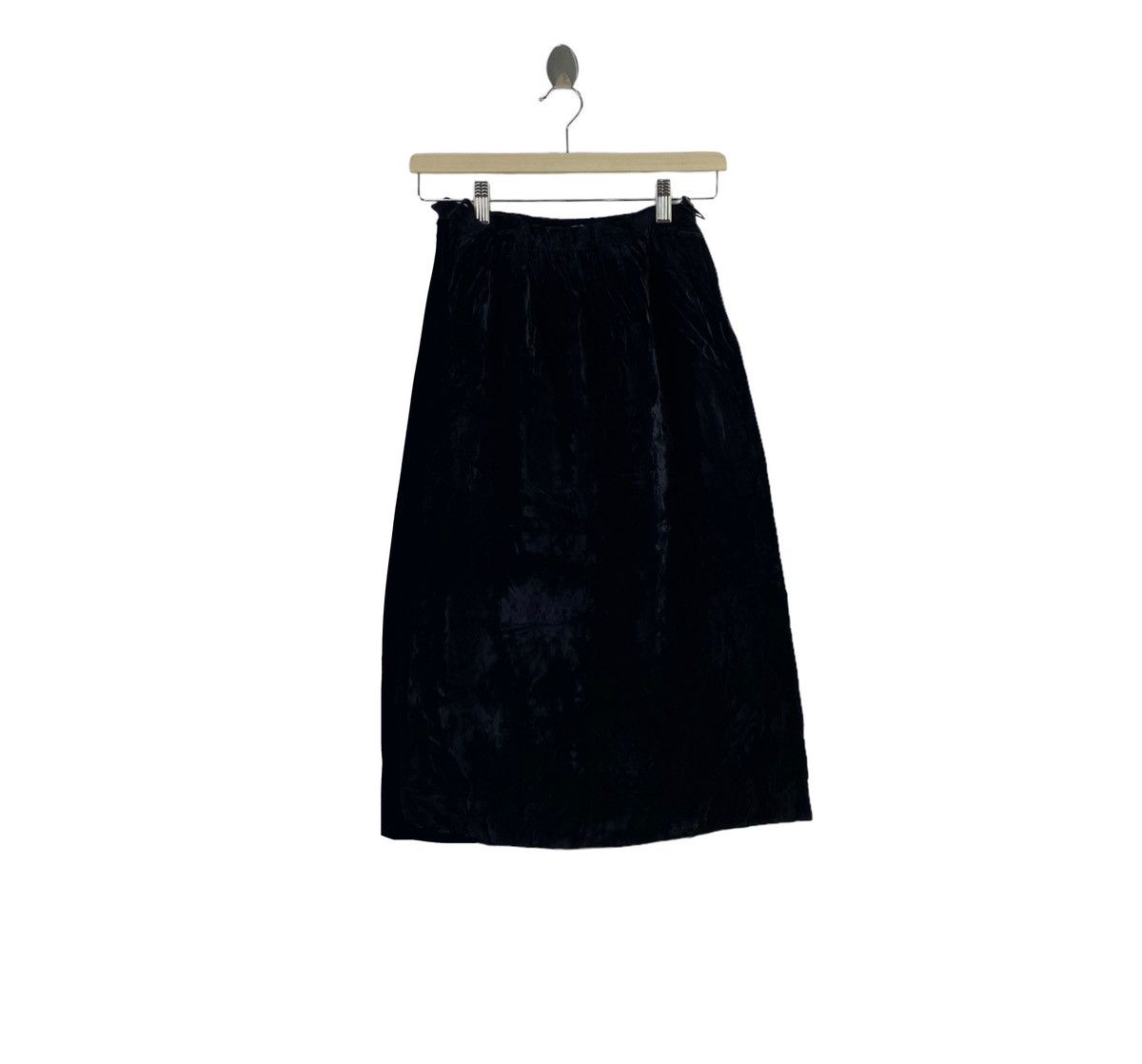 Givenchy × Vintage Vintage GIVENCHY NOUVELLE BOUTIQUE French Designer Velvet Size 24" / US 00 / IT 34 - 3 Thumbnail
