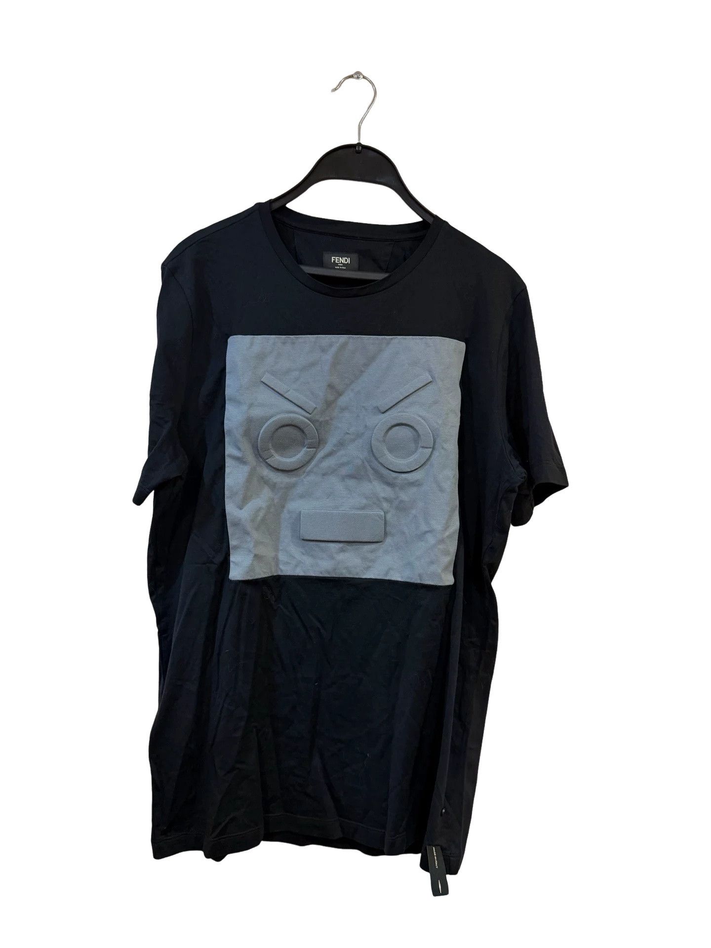 Fendi Fendi Embossed Monster Face T-Shirt Size 50 Size US M / EU 48-50 / 2 - 1 Thumbnail