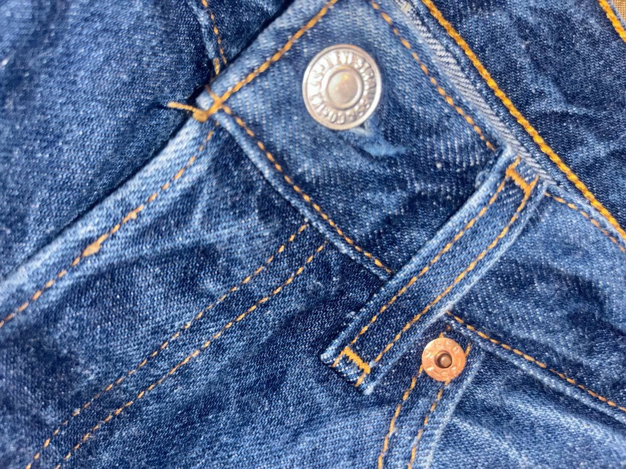 Levi's Vintage Levi's 501 Blue Jeans 80's and 90's Made in USA Size 29" - 15 Thumbnail