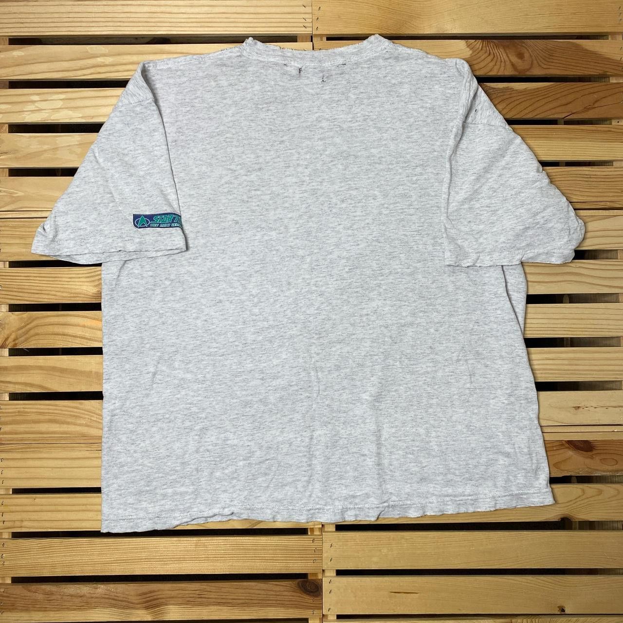 Other Vintage Star Trek 1995 Gray Thrashed Sci-Fi Tee Size XL Size US XL / EU 56 / 4 - 2 Thumbnail