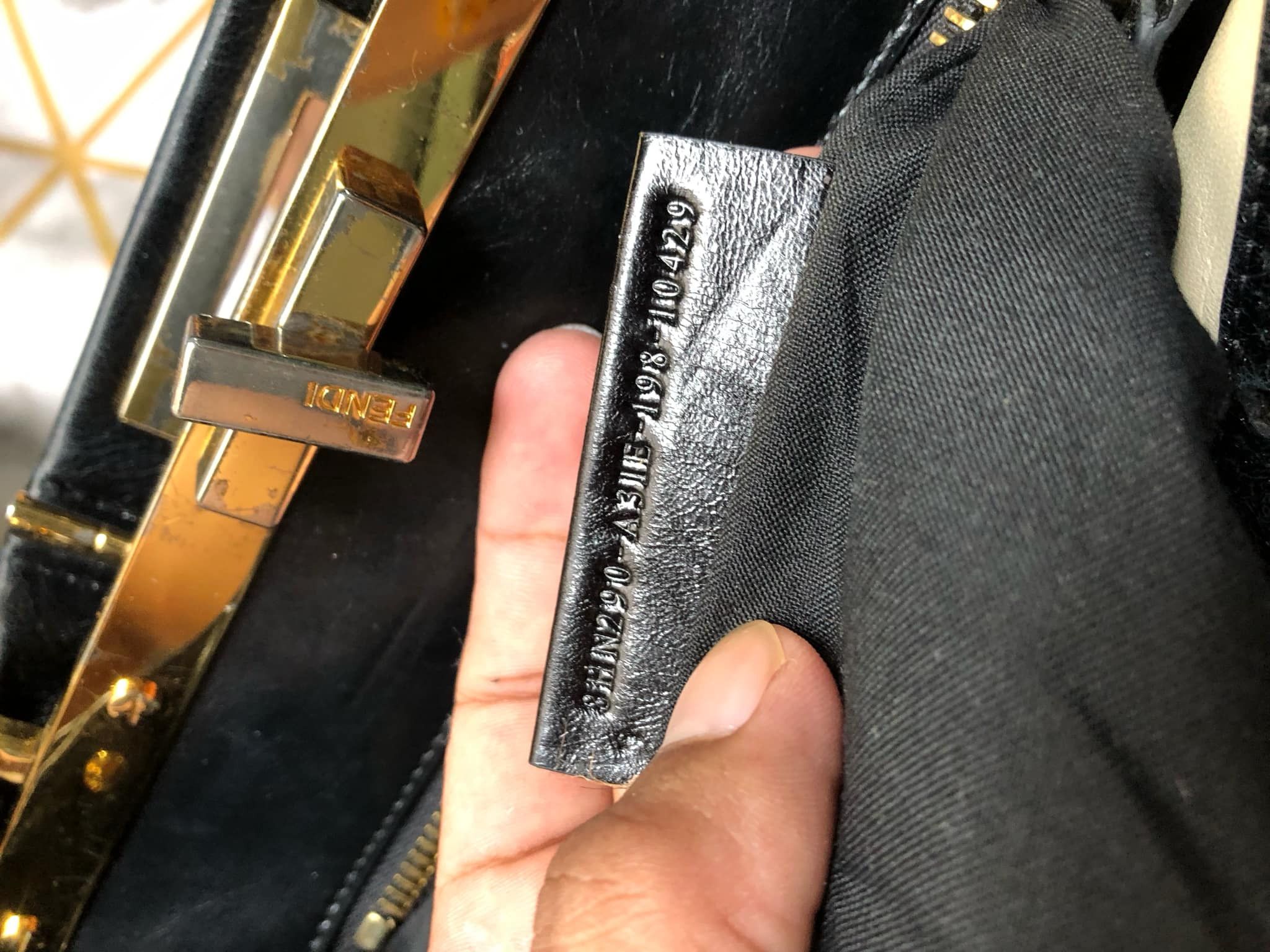 Fendi Fendi Peekabo Tote Bag Size ONE SIZE - 6 Thumbnail