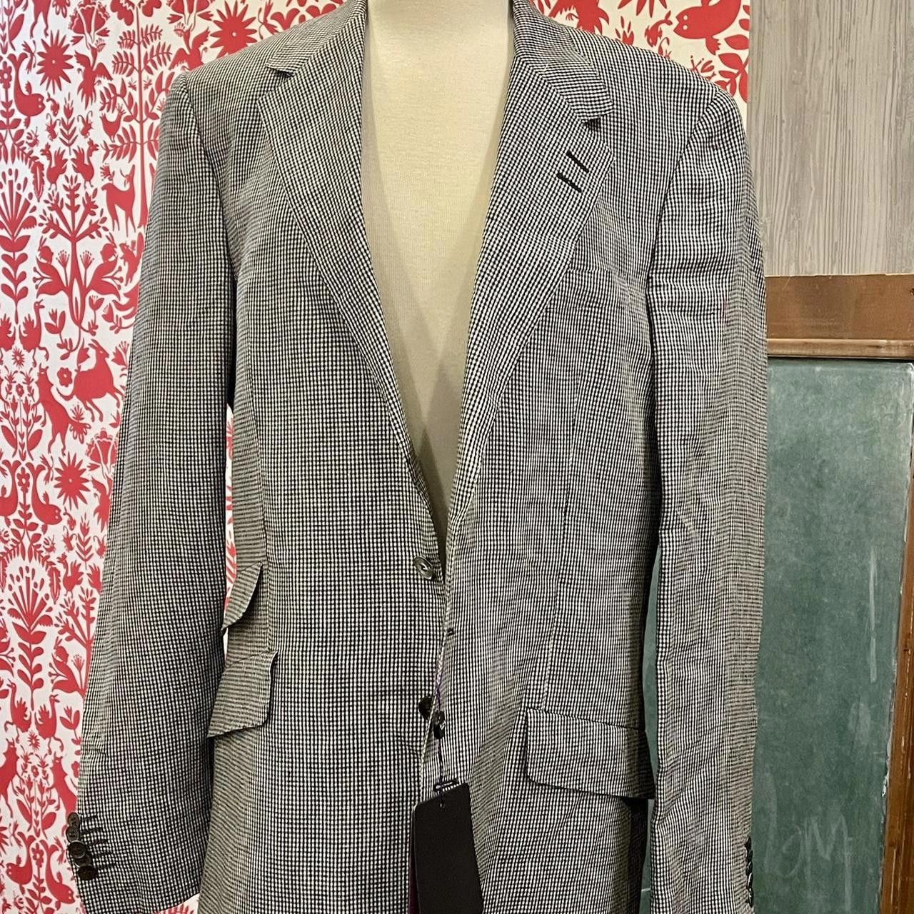 Paul Smith Grey and Black Paul Smith Suit jacket Size 42R - 2 Thumbnail