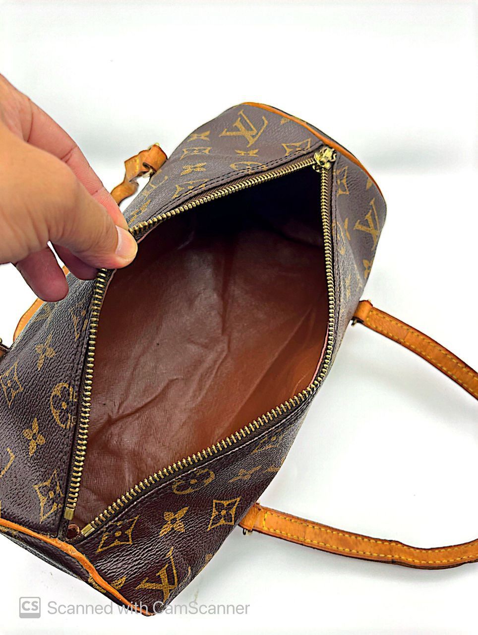 Louis Vuitton Authentic Louis Vuitton Papilon Hand Bag Size ONE SIZE - 12 Thumbnail