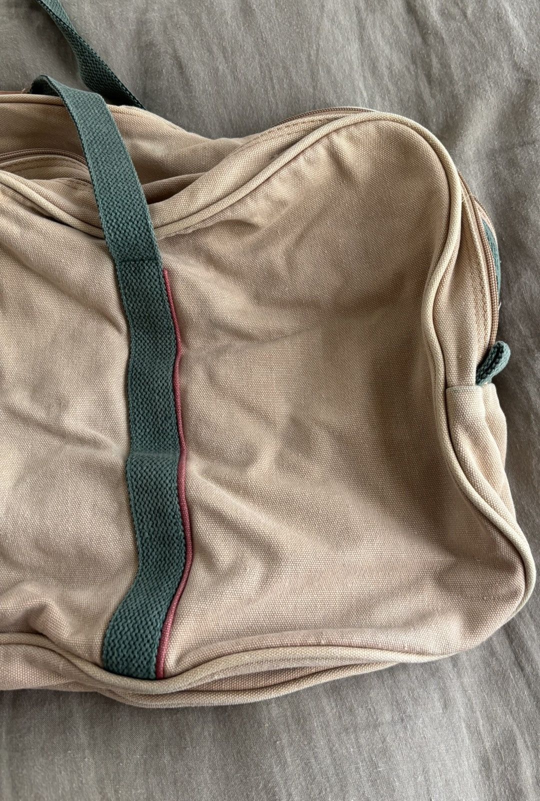 Vintage Vintage Wimbledon Canvas Duffel Bag large Size ONE SIZE - 6 Thumbnail
