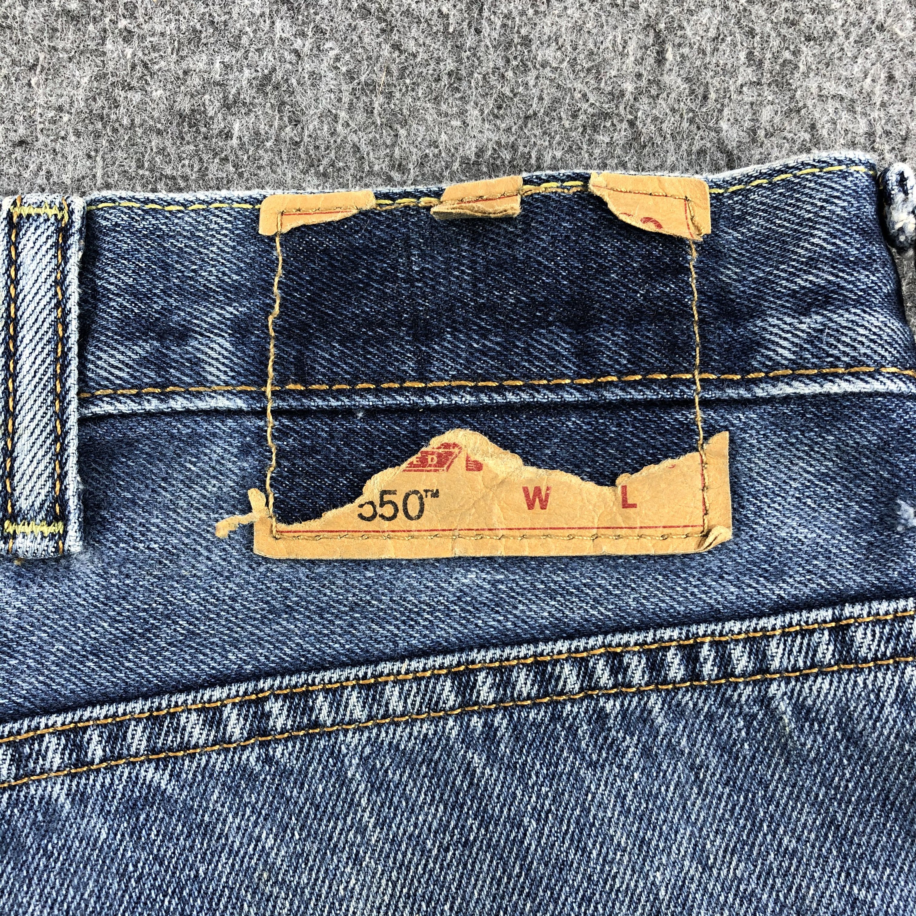 Levi's Vintage Blue Wash Levis 550 Jeans-J1609 Size US 44 / EU 60 - 5 Thumbnail