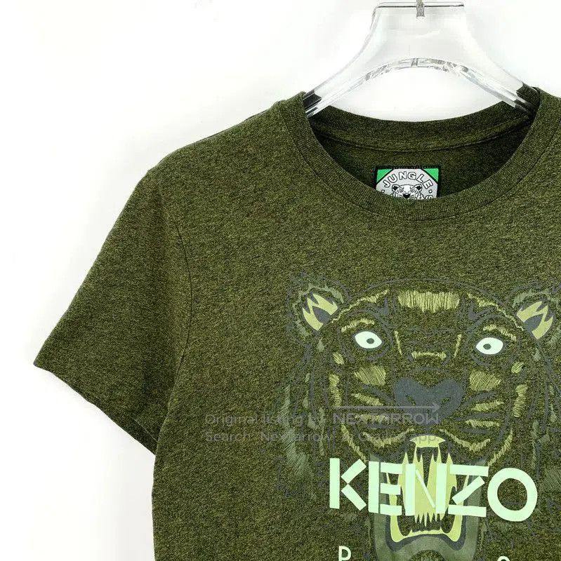 Kenzo KENZO Green Cotton Men's T-Shirt . Size US S / EU 44-46 / 1 - 3 Thumbnail