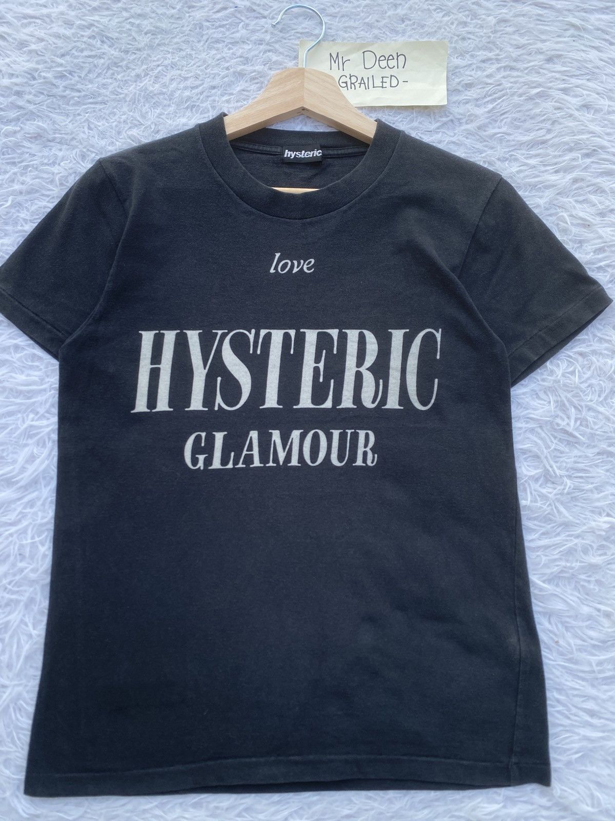 Hysteric Glamour Rare Vintage Love Hysteric Glamour Spellout Tshirt Size US S / EU 44-46 / 1 - 5 Thumbnail
