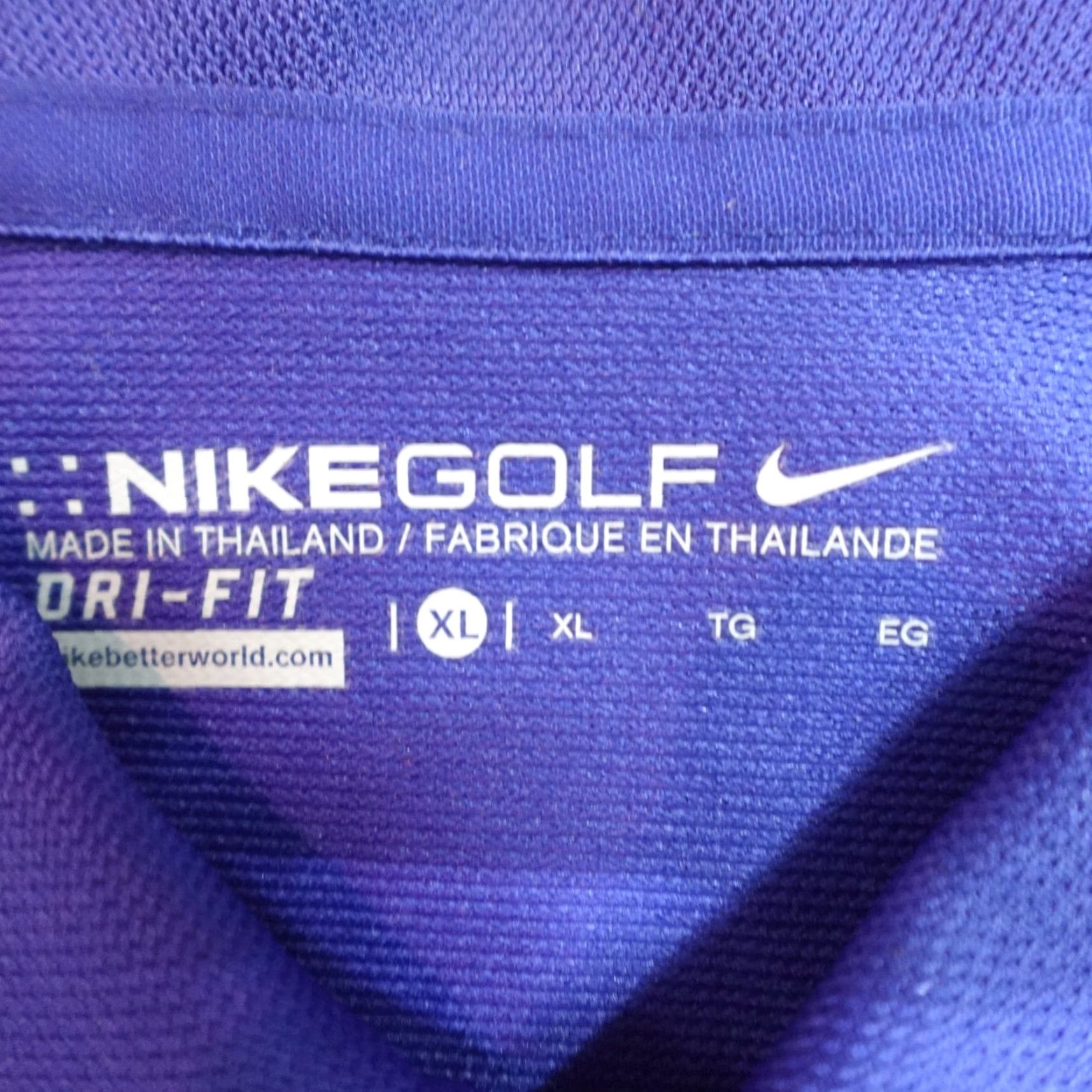 Nike Nike Golf Polo Shirt XL Blue Embroidered Dri-Fit Foresters Financial NEW Size US XL / EU 56 / 4 - 3 Thumbnail