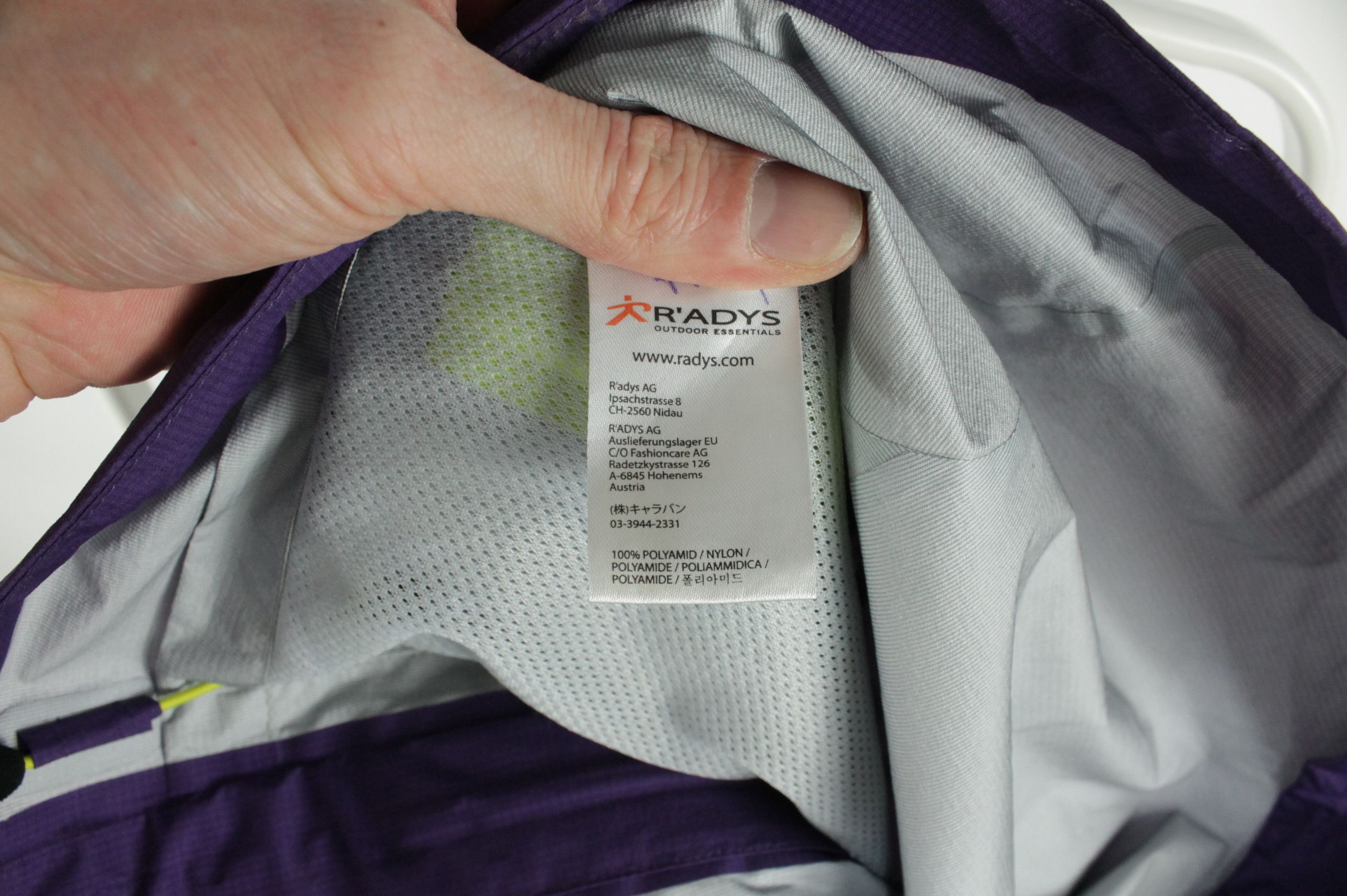 Other R'ADYS R1 x-light Membrane Waterproof Jacket Women's Size M / US 6-8 / IT 42-44 - 11 Thumbnail