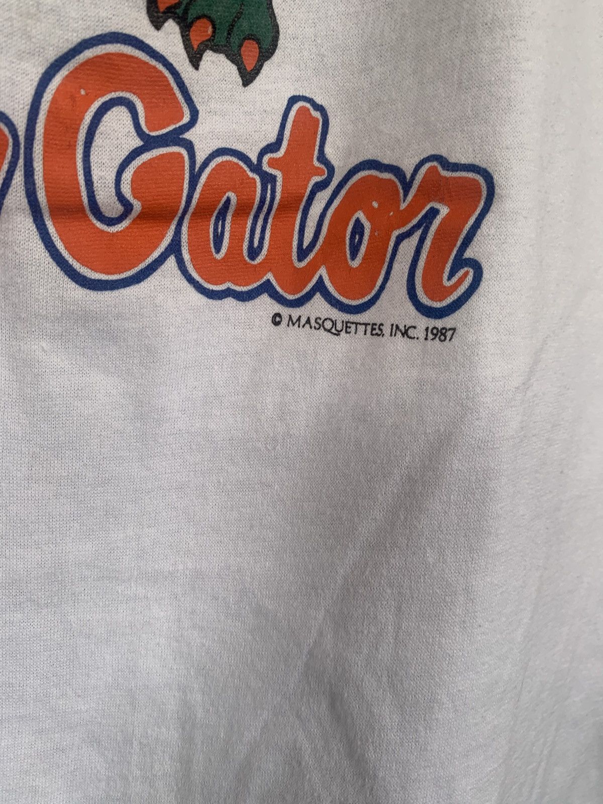 NFL Vintage 80s Florida Lady Gator Top Tank Size US L / EU 52-54 / 3 - 3 Thumbnail