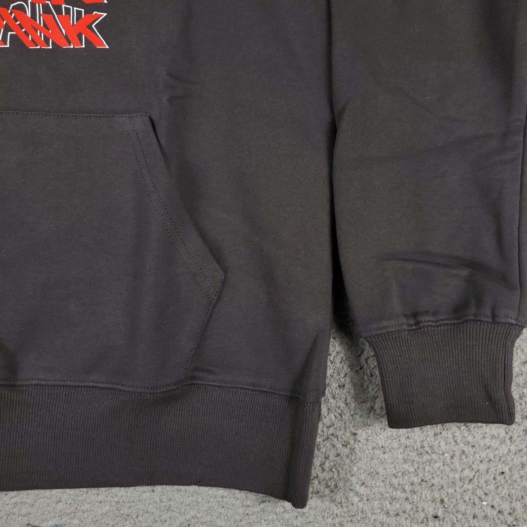 Vintage Atmos Hoodie Mens Medium Gray Pullover Graphic Drawstring Classic Outdoor Size US M / EU 48-50 / 2 - 5 Thumbnail