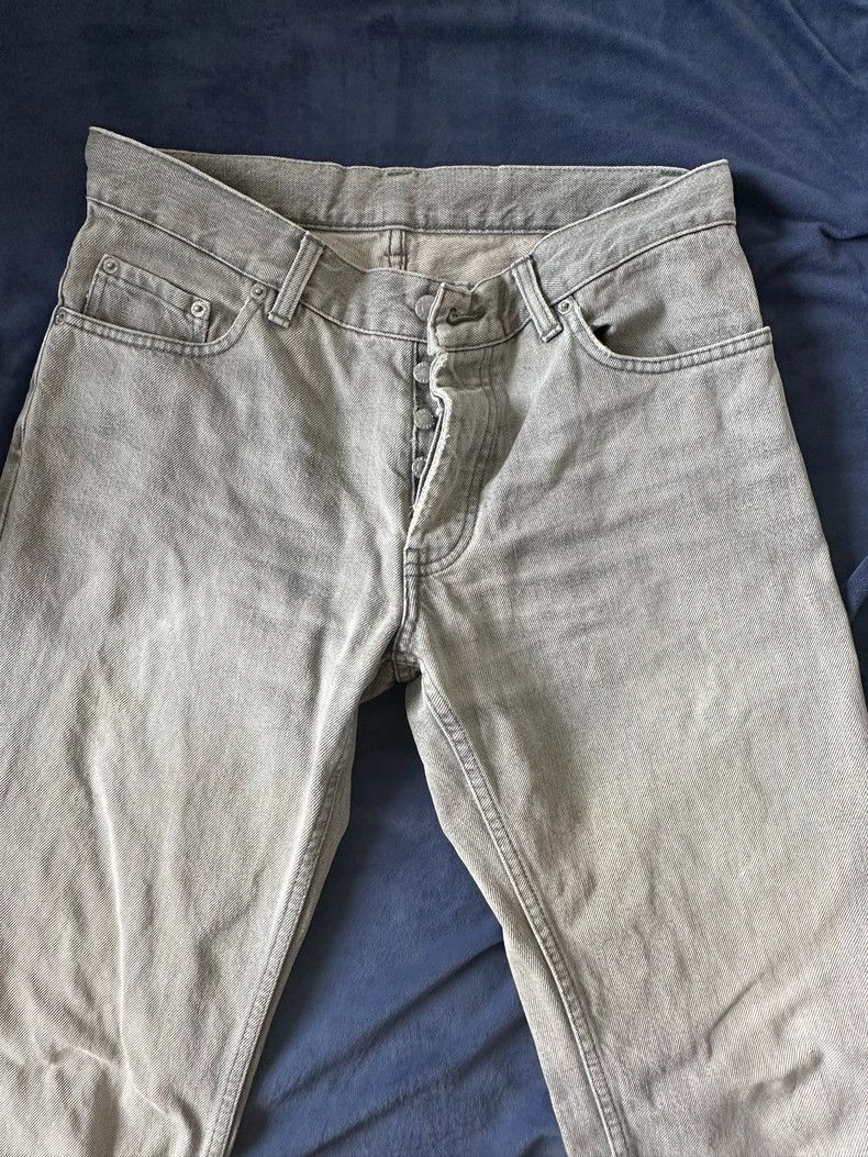Helmut Lang Rare Helmut Lang Gray Denim Pants Size US 31 - 1 Thumbnail