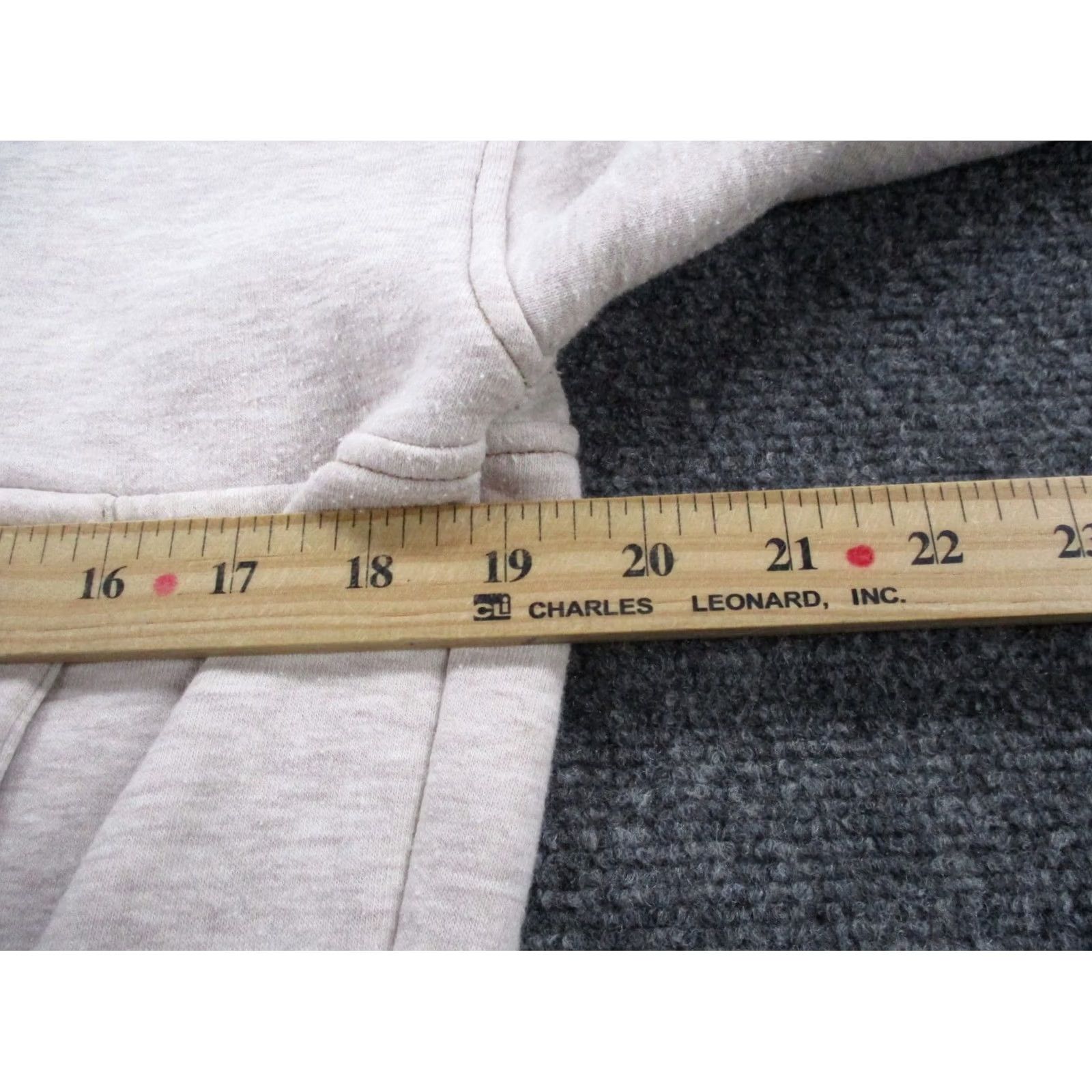 Scotch & Soda Scotch & Soda Sweatshirt Womens M Beige Cropped Henley Pullover Casual Knit Long Sleeve Logo Size M / US 6-8 / IT 42-44 - 5 Thumbnail