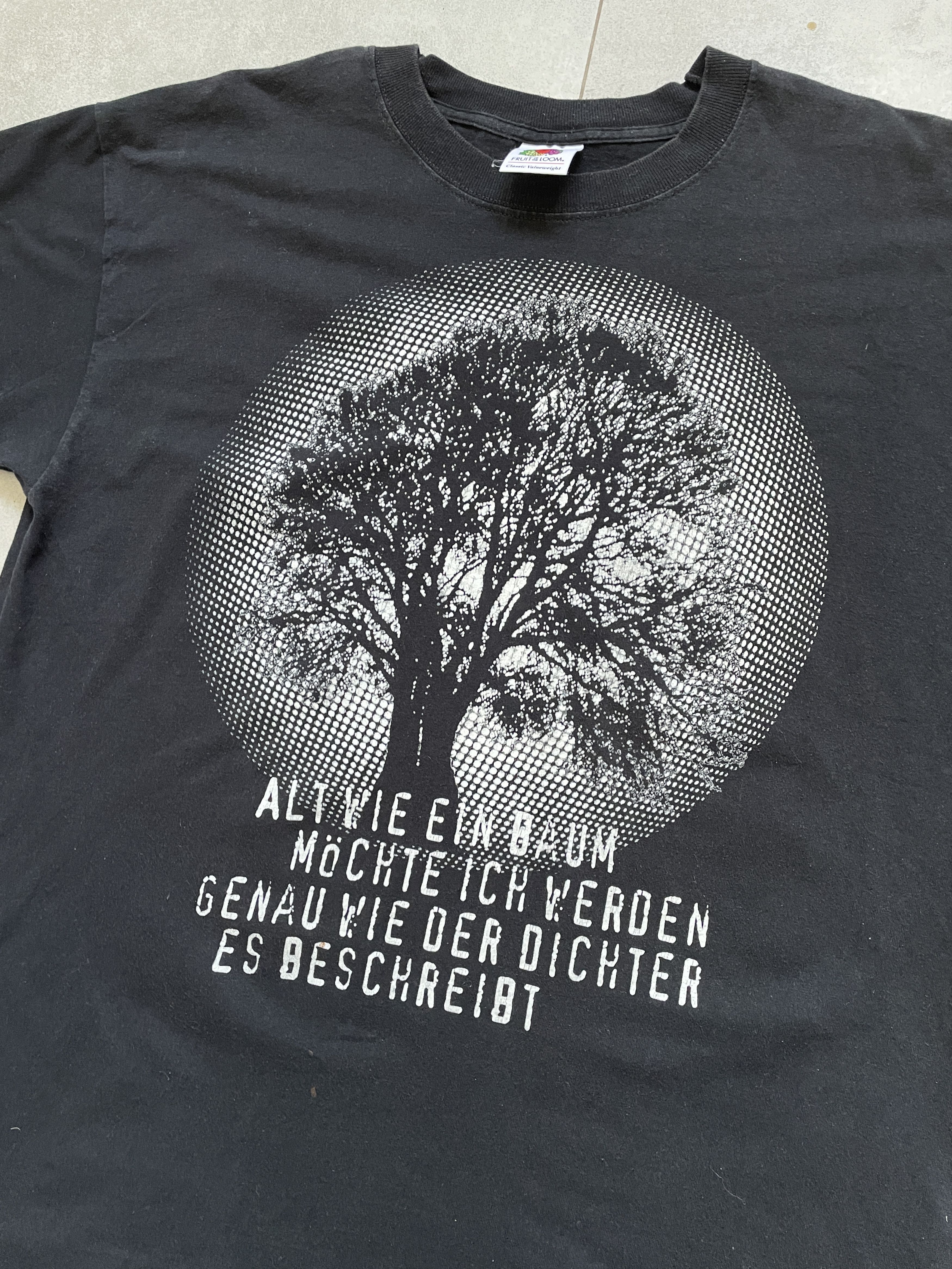 Band Tees × Vintage Y2K BLACK PUHDYS TREE GERMAN BAND TEE Size US XL / EU 56 / 4 - 2 Thumbnail