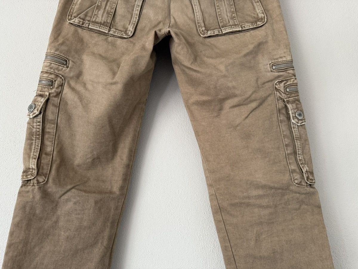 Dolce & Gabbana D&G Multi-Pocket Distressed Beige Cargo Pants Size US 30 / EU 46 - 7 Thumbnail