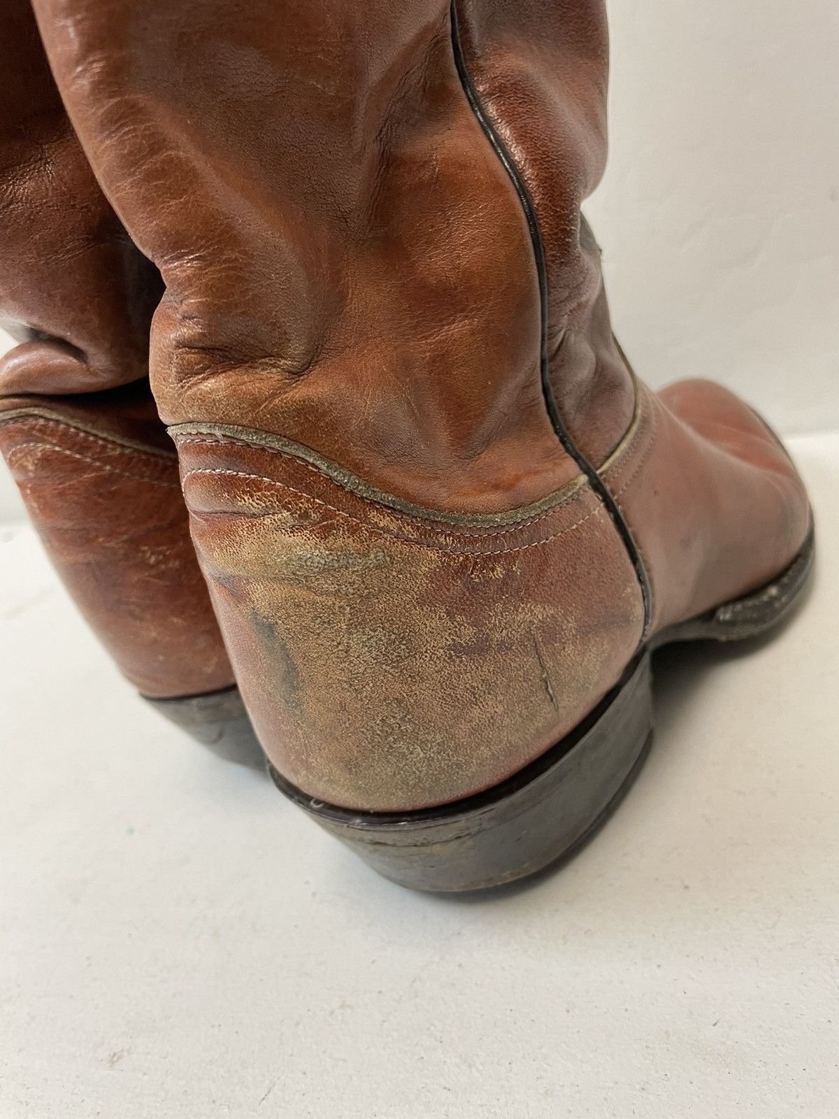 Tony Lama × Vintage Love Worn Western Boots Size US 9 / EU 42 - 4 Thumbnail