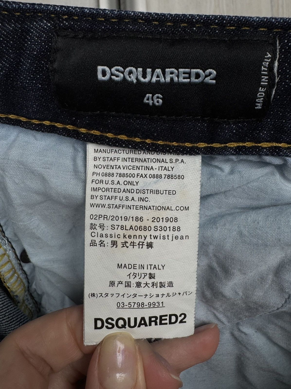 Dsquared2 Dsquared2 classic kenny twist jeans faded distressed Size US 30 / EU 46 - 10 Thumbnail