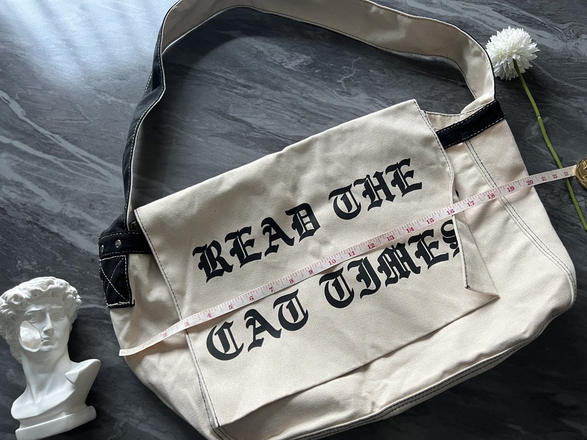 Ne-Net Ne-net : Messenger Bag Nya Read The Cat Times Size ONE SIZE - 8 Thumbnail
