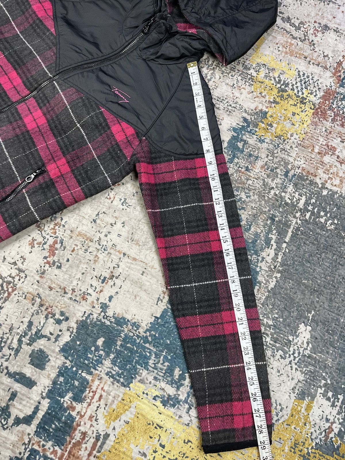 Tommy Hilfiger Tommy Checked Plaid Zipper Hoodie Jackets Size US S / EU 44-46 / 1 - 10 Thumbnail