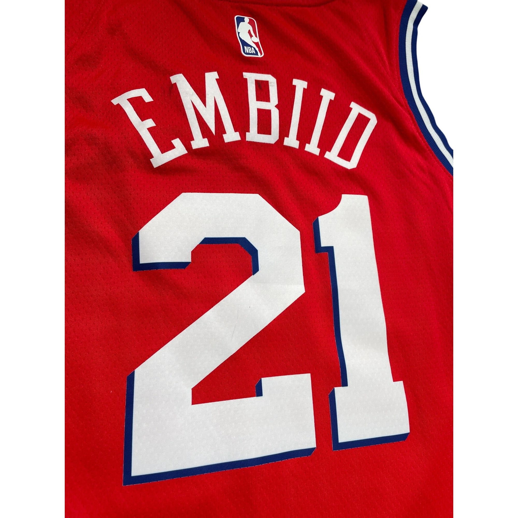 Nike Nike NBA Philadelphia 76ers Embiid Swingman Red Jersey Size Size US L / EU 52-54 / 3 - 9 Thumbnail