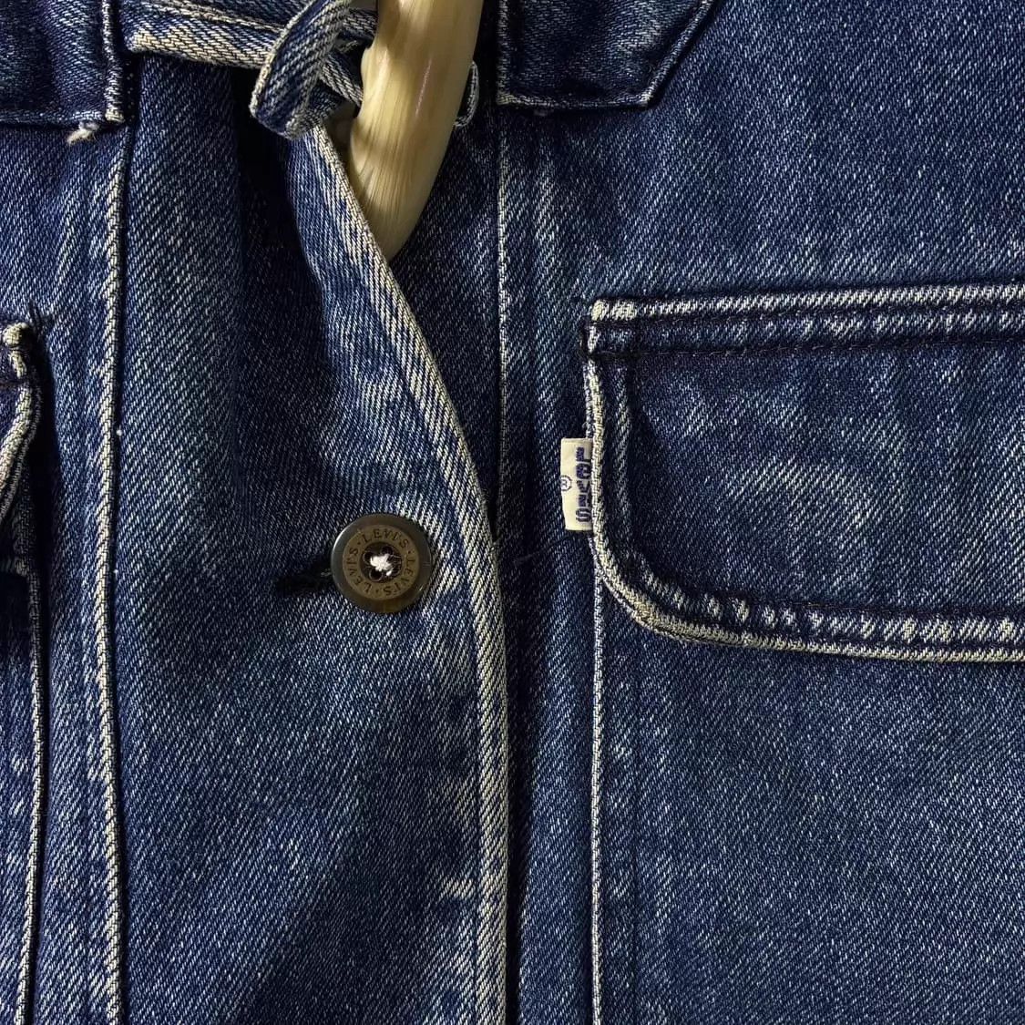 Levi's Levi's Vintage Denim Wool Distressed Cowboy Button Unisex Size US M / EU 48-50 / 2 - 5 Thumbnail