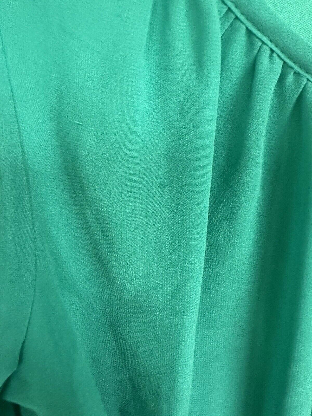 Designer Sweet Storm Mini Dress Size Large Green Size L / US 10 / IT 46 - 2 Thumbnail