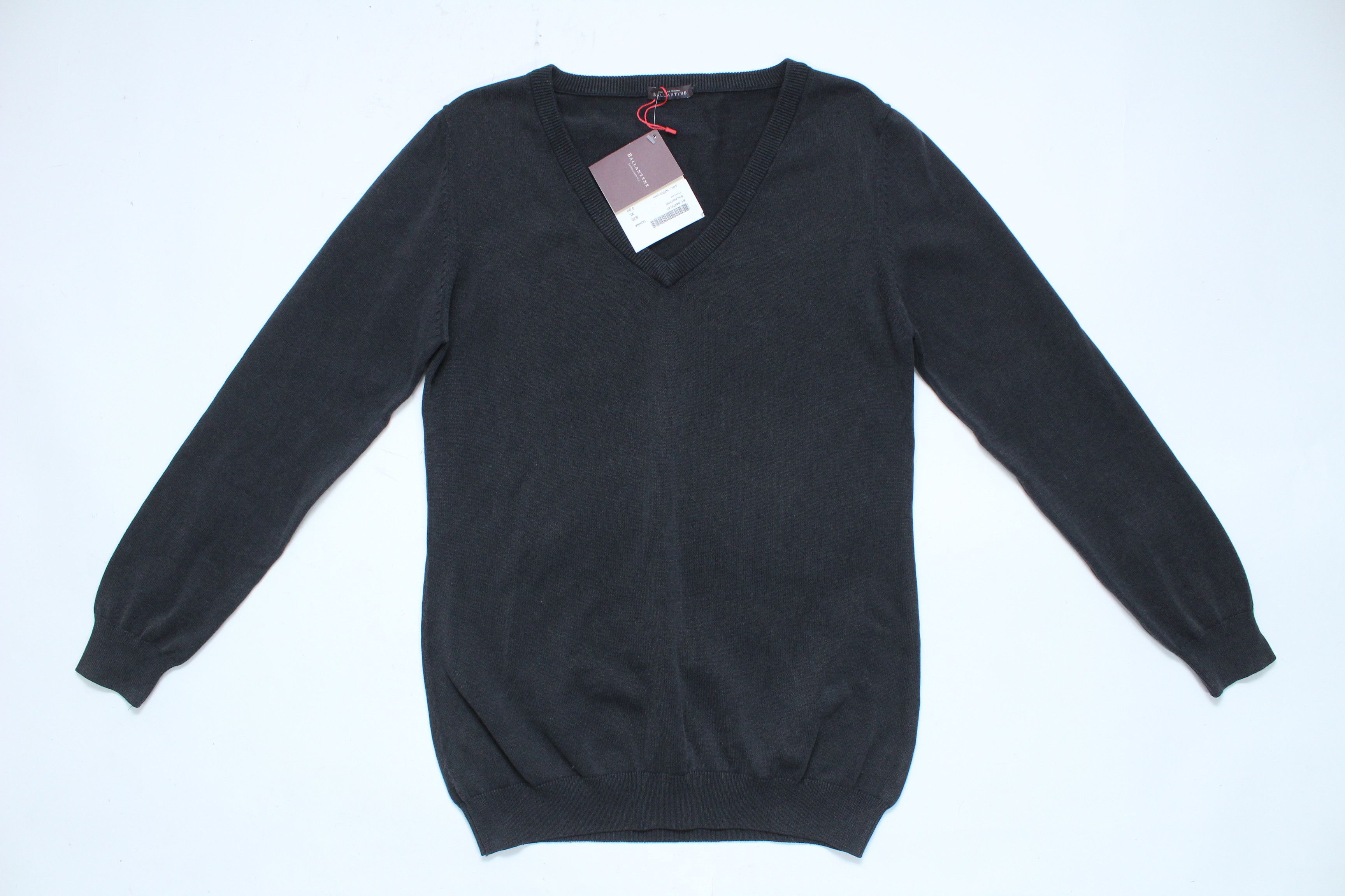 image of Ballantyne Sweater New Womens Size XL Made In Italy Hype in Gray Nero