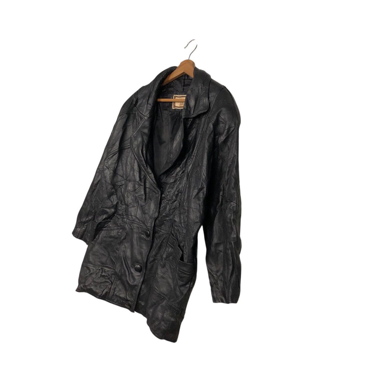 Japanese Brand 📌Vintage Chore Leather Jacket Elcoint Issey Miyake Size US M / EU 48-50 / 2 - 3 Thumbnail