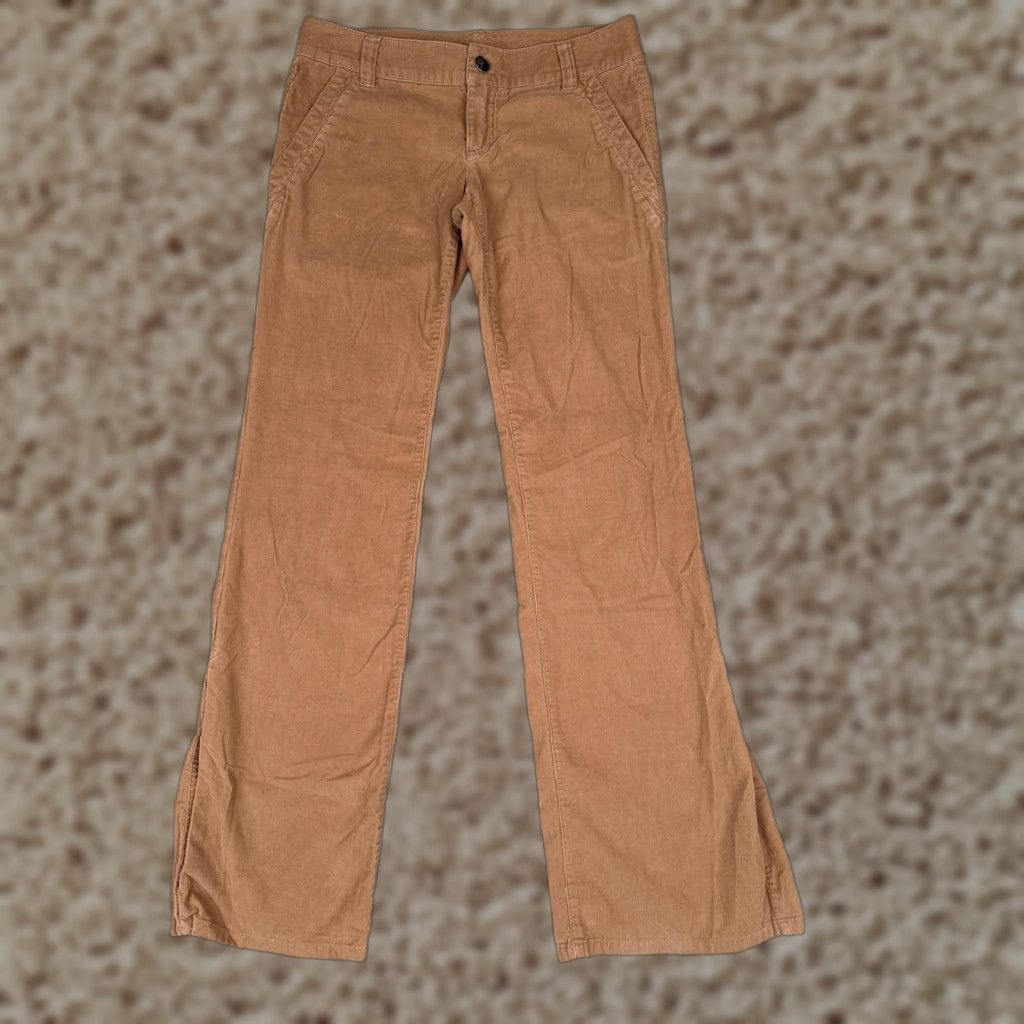 Vintage Rubbish Khakis Jeans Juniors 0 Brown Mid Rise Corduroy 27x31 Pockets Casual Vintage: No Heritage 90s Girls Girls? Size 25" / US 0 / IT 36 - 1 Thumbnail