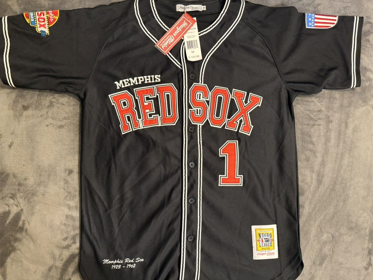 Other Headgear classics Memphis Red Sox Negro League jersey M Size US M / EU 48-50 / 2 - 1 Thumbnail