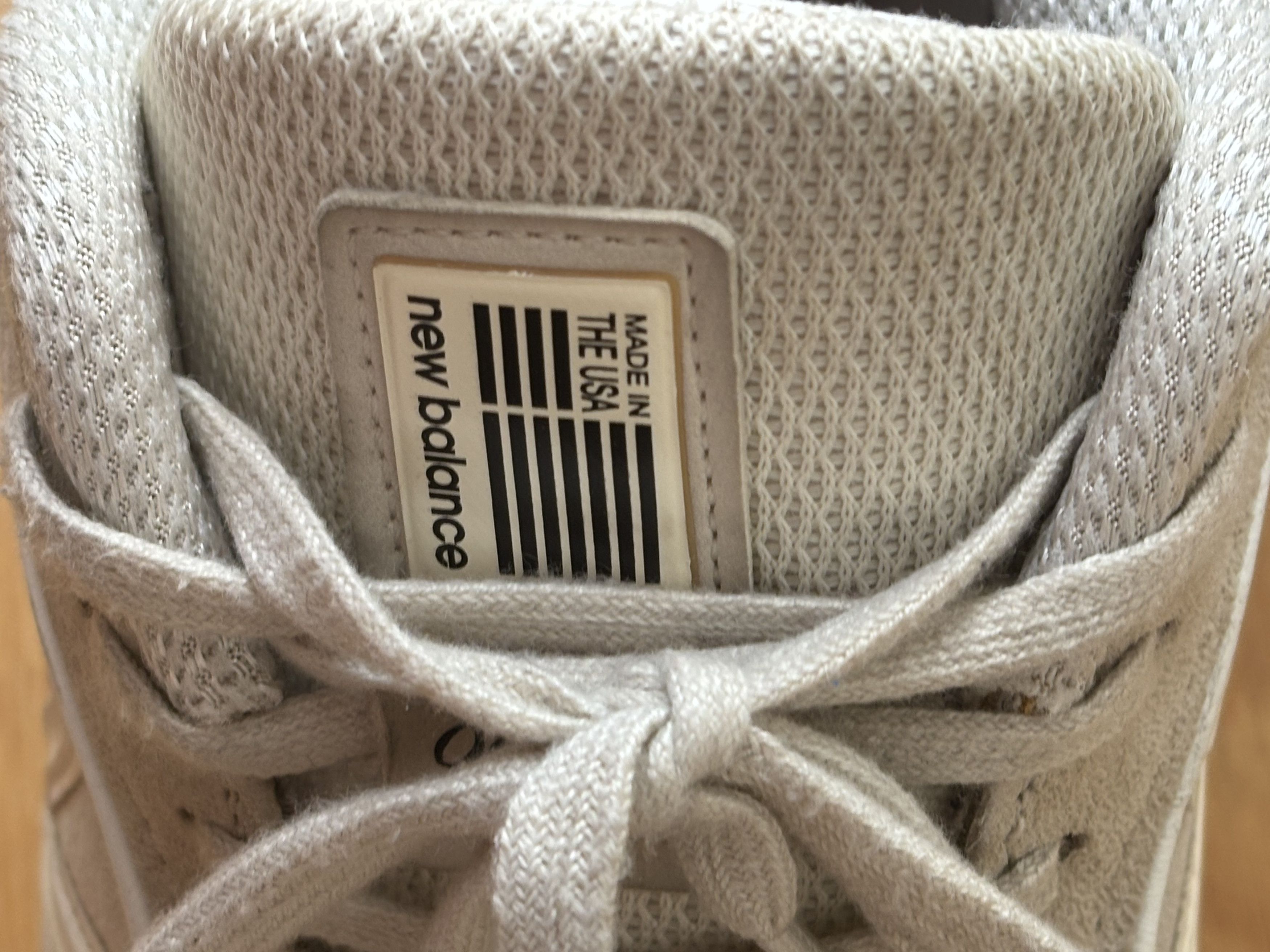 New Balance × Stussy STÜSSY NEW BALANCE 990V4 Cream Size US 11 / EU 44 - 7 Thumbnail