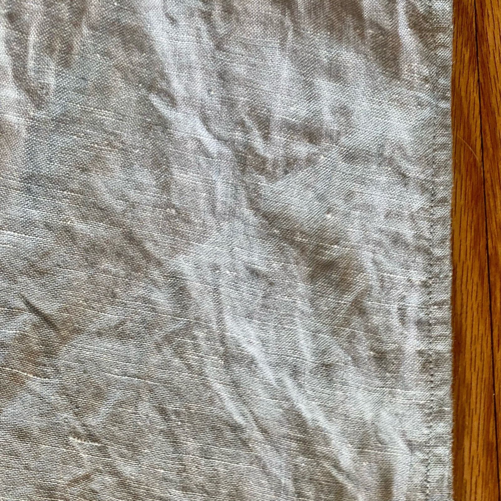 Other Sigrid Olsen SO Blue Cropped Linen Pants Womens Petite Small Size 28" / US 6 / IT 42 - 7 Thumbnail