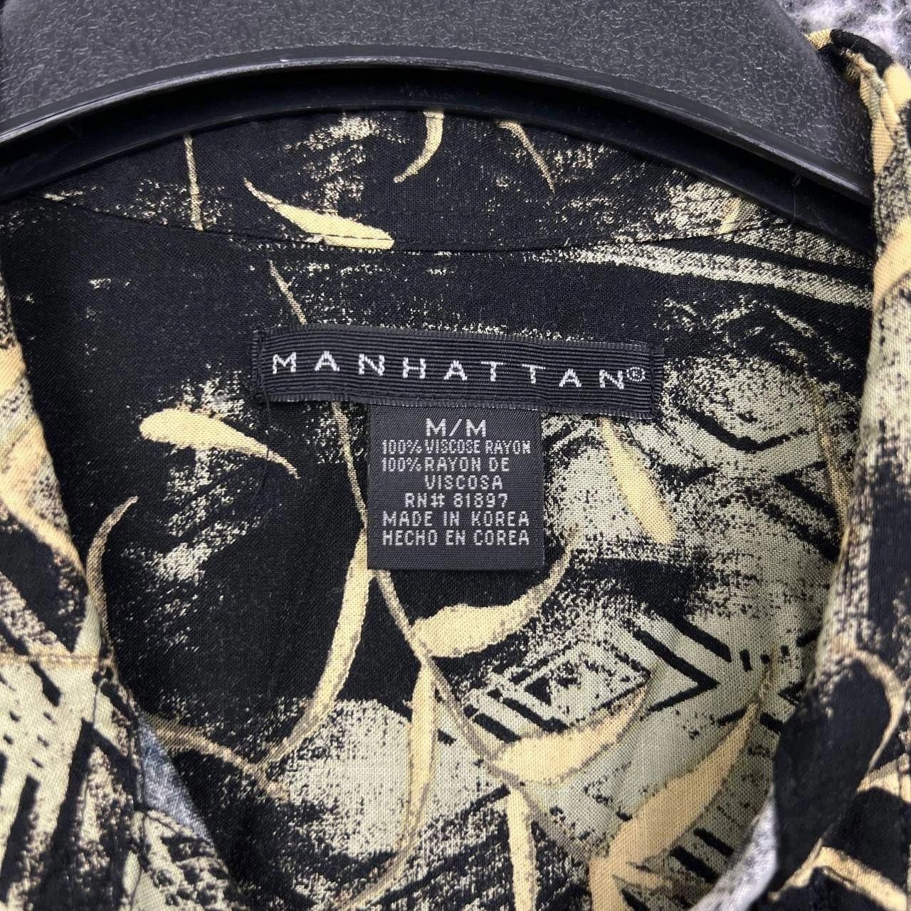 Other Manhattan Shirt Men Hawaiian Button Up Collared M Size US M / EU 48-50 / 2 - 7 Thumbnail