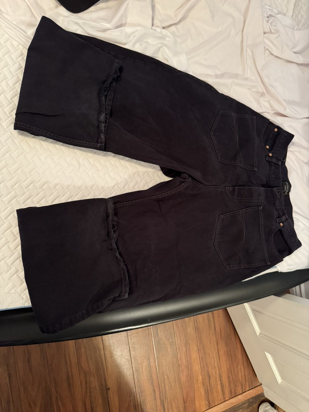 Balenciaga Balenciaga Fw22 front pockets baggy jeans Size US 32 / EU 48 - 2 Thumbnail