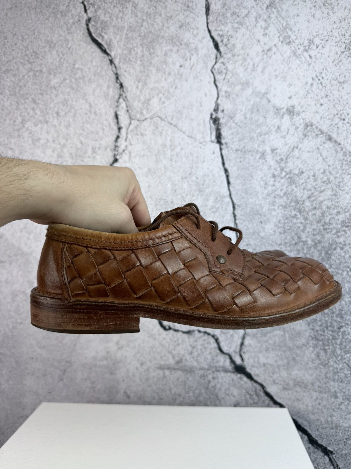 Camel Camel Boots 90s Vintage Genuine Leather Platform Shoes Size US 8 / EU 41 - 4 Thumbnail