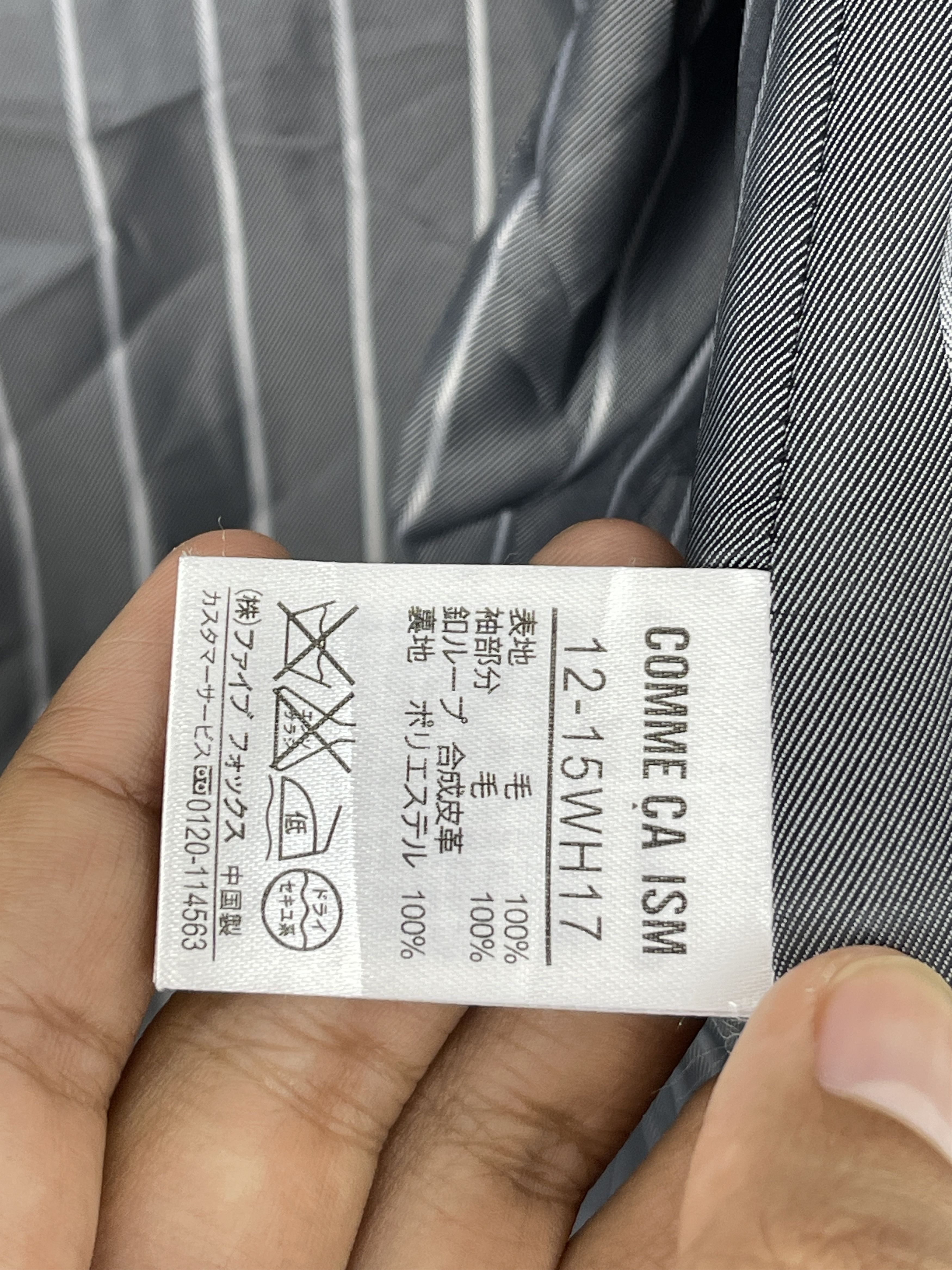 Comme Ca Ism Vtg Comme Ca Ism Grey Wool Morris Duffle Coat Jacket JA0087 Size US M / EU 48-50 / 2 - 6 Thumbnail