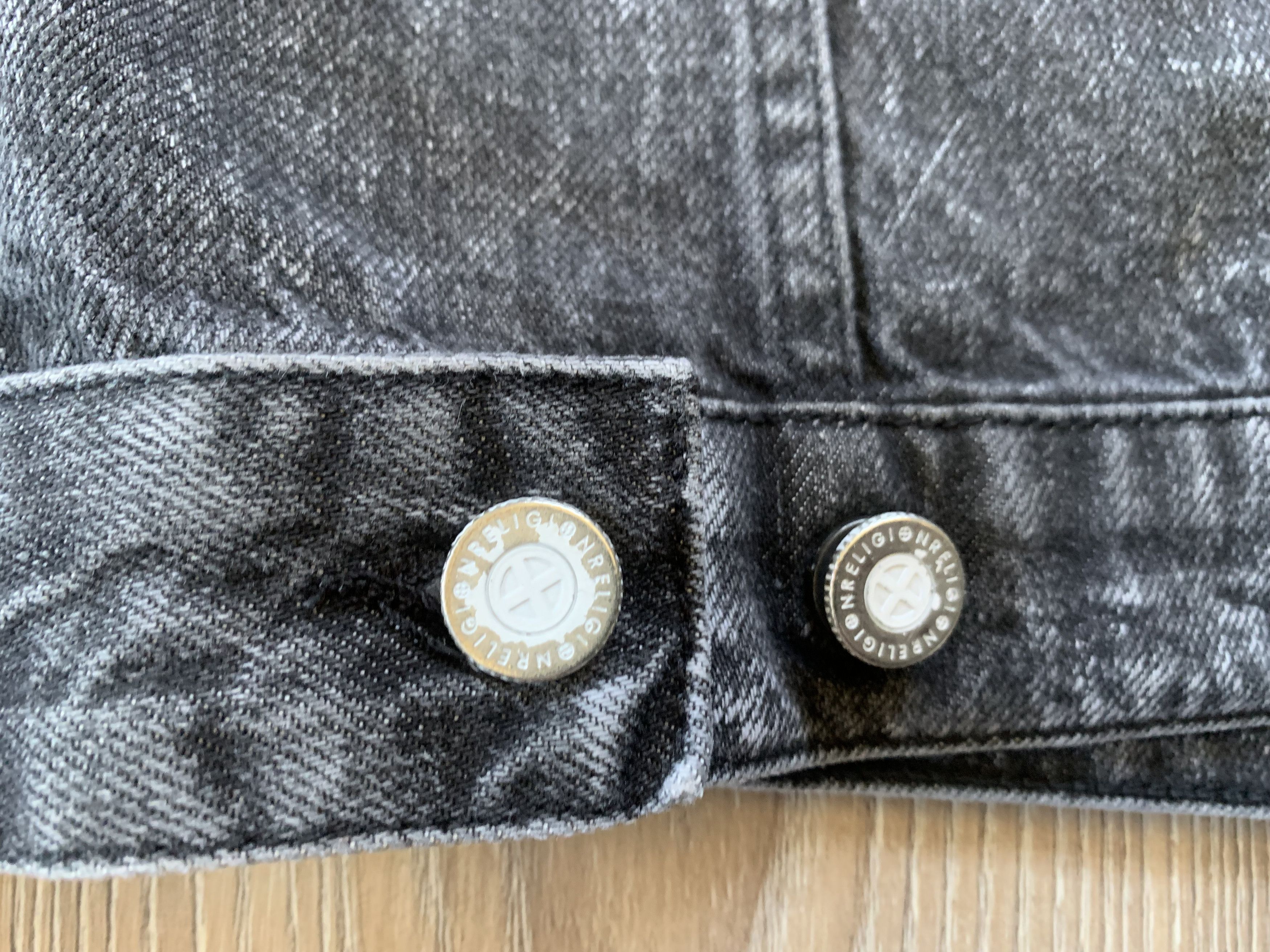 Other Religion London Wash Grey Denim Jacket Size US S / EU 44-46 / 1 - 7 Thumbnail