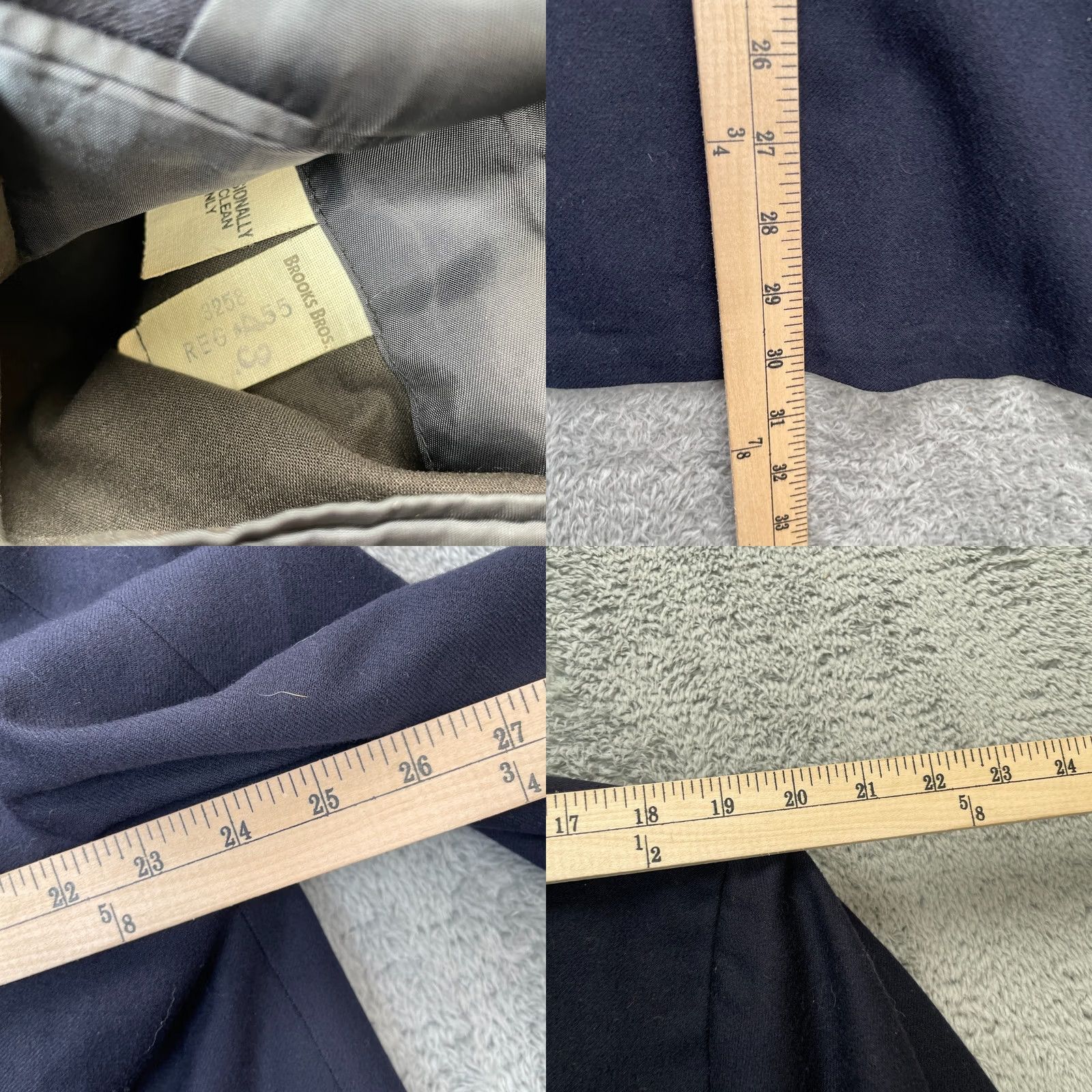 Brooks Brothers VINTAGE Brooks Brothers Blazer Coat Mens XL 55R Blue 346 Notch Lapel Formal Size 46R - 8 Thumbnail
