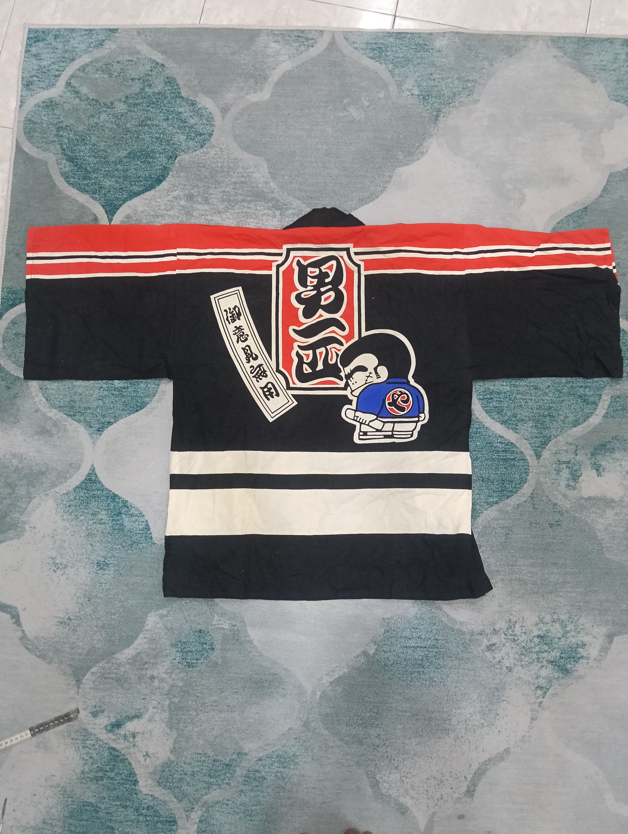 Vintage Vintage Male Face Kimono Japan Size US L / EU 52-54 / 3 - 3 Thumbnail