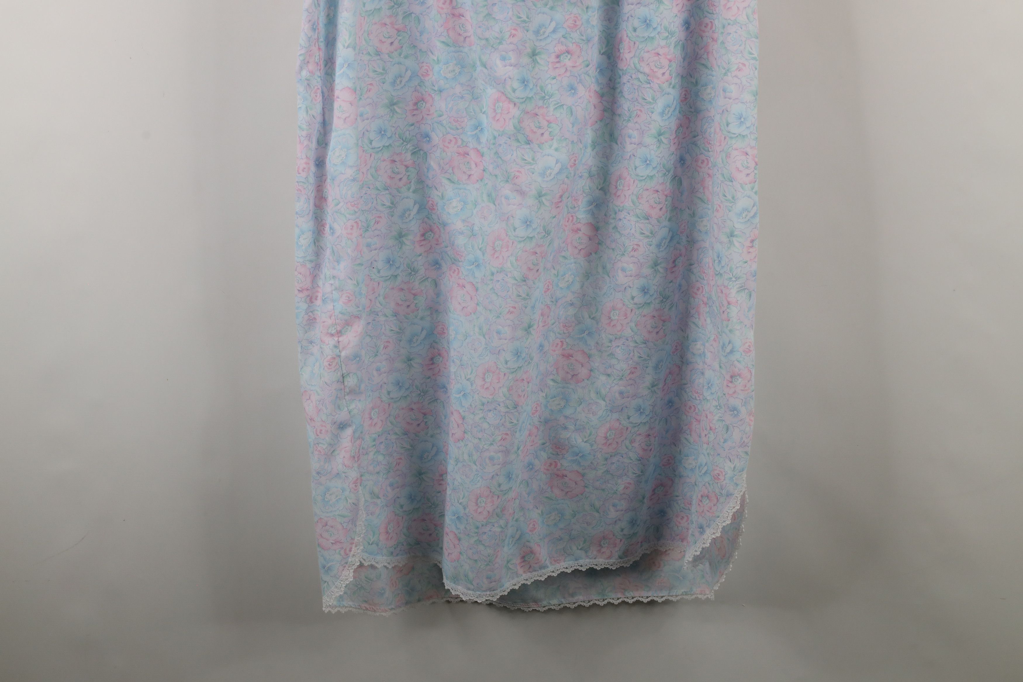 Vintage Vintage 90s Miss Elaine Lace Night Gown Sleep Shirt USA Size M / US 6-8 / IT 42-44 - 13 Thumbnail