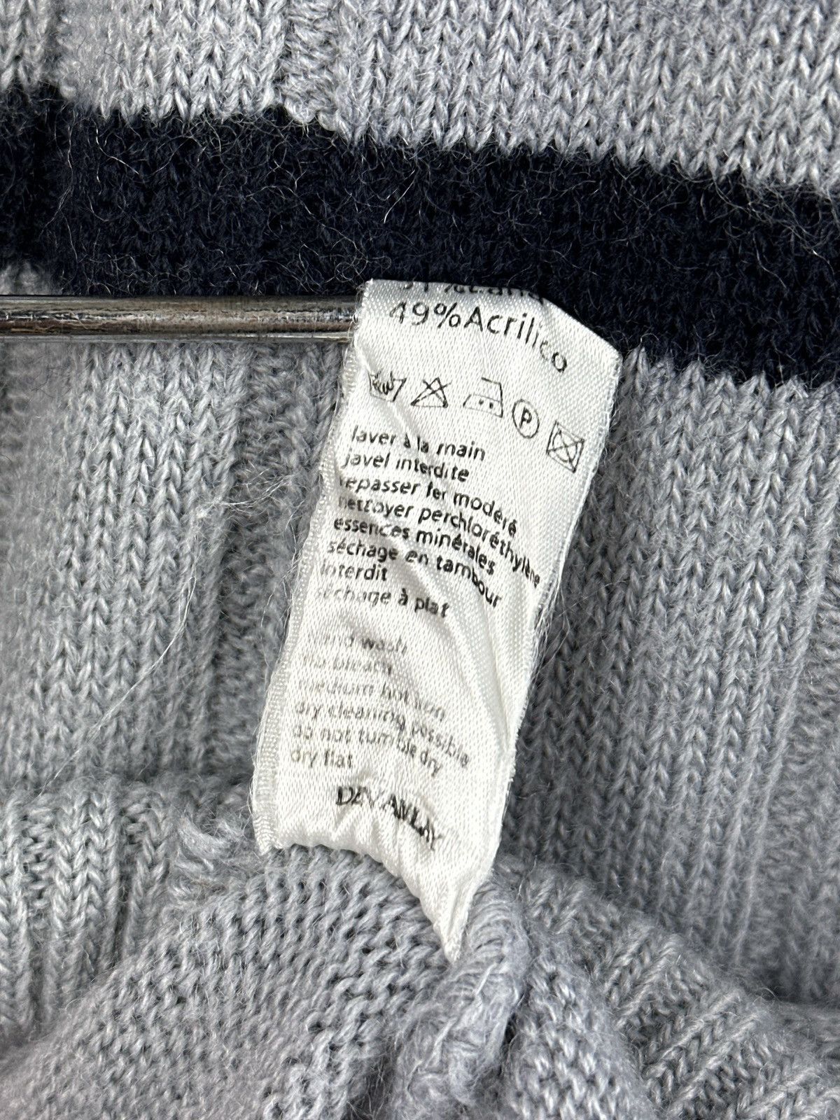 Lacoste Vintage Y2K Lacoste Wool Knit Sweater Striped Men’s Size M Size US M / EU 48-50 / 2 - 9 Thumbnail