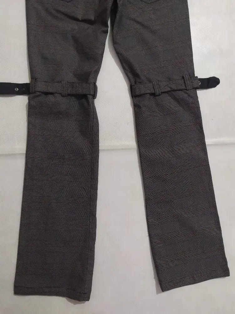 Japanese Brand Wild Khakis Japan Bondage Punk Pants Size US 28 / EU 44 - 6 Thumbnail
