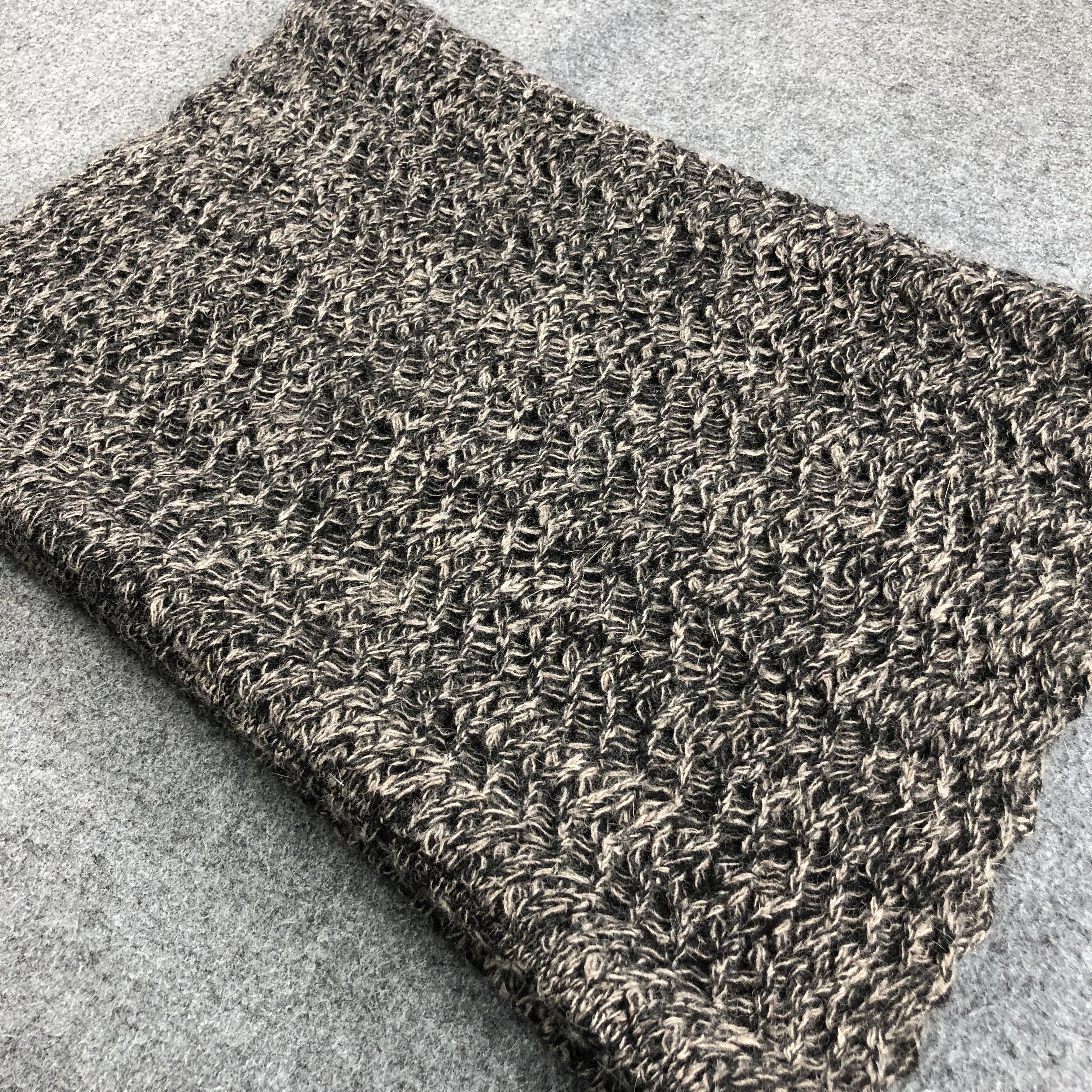 Vintage Chloe Wool Scarf Muffler Infinity Loop Foulards V656 Size ONE SIZE - 3 Thumbnail