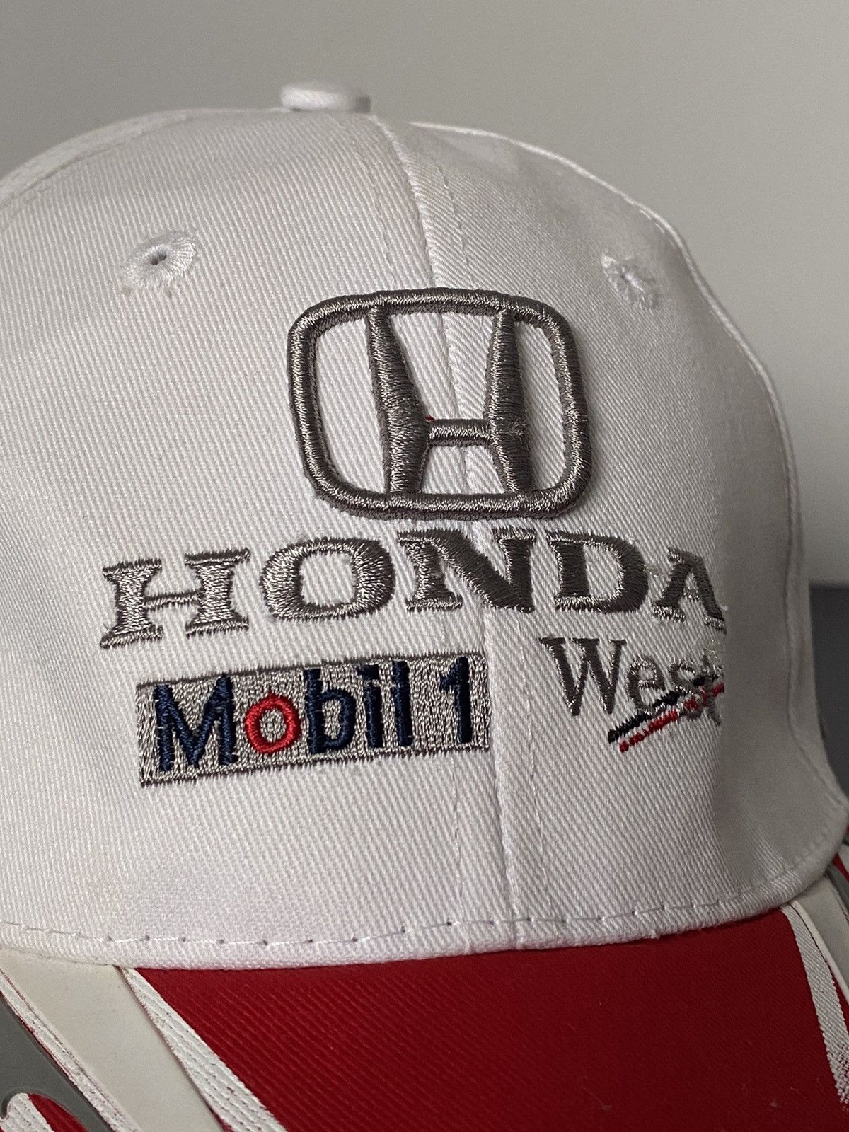 Japanese Brand Y2k Honda racing style streetwear cap Size ONE SIZE - 4 Thumbnail