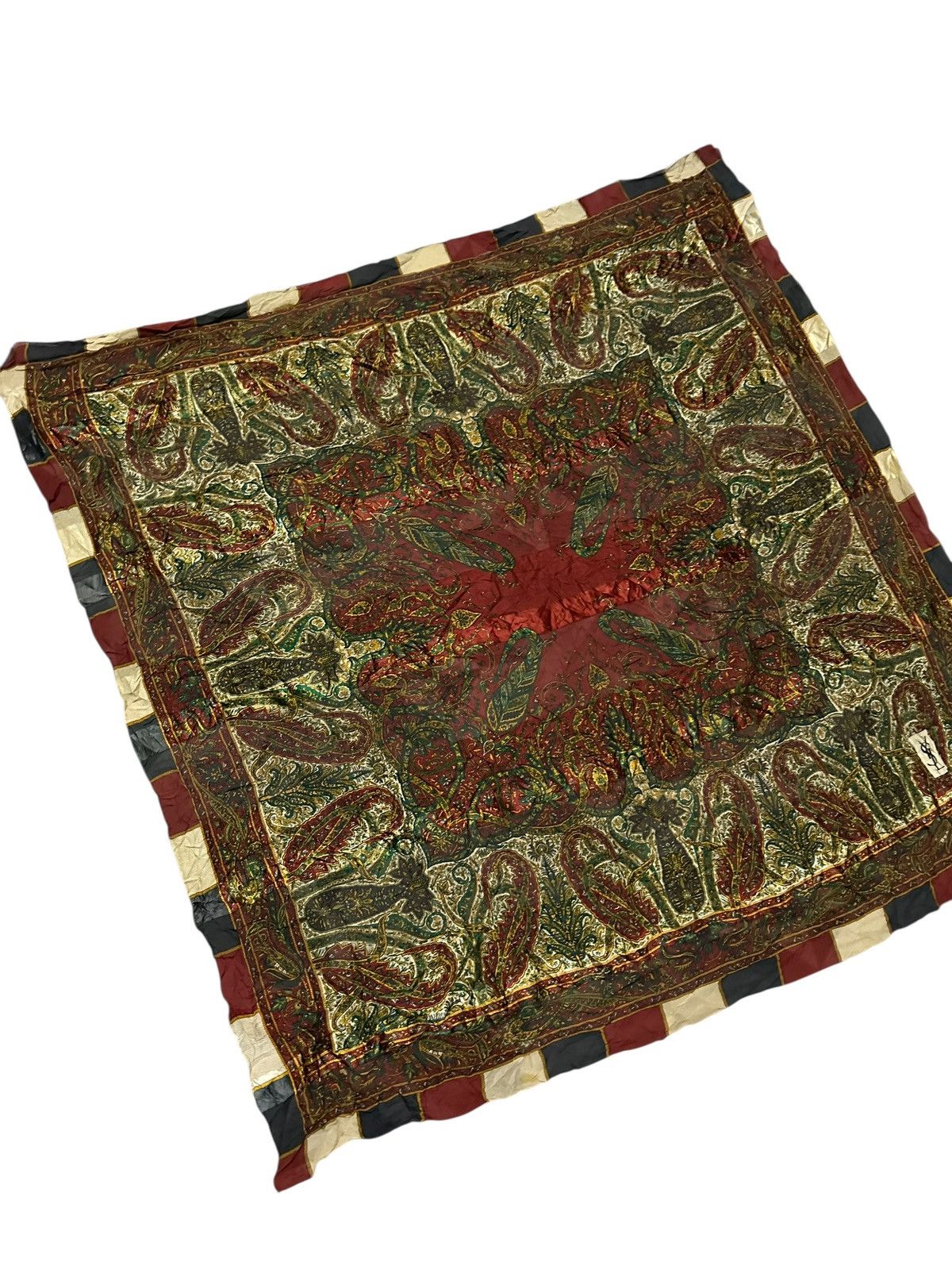 Yves Saint Laurent Yves saint laurent silk scarf Size ONE SIZE - 12 Thumbnail