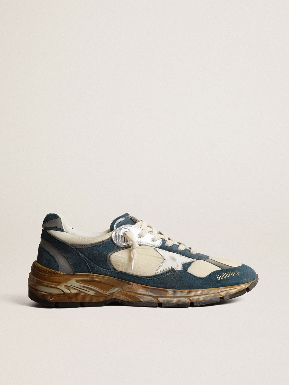Golden Goose o1w1db10425 Dad-Star Suede Low-Top Sneakers in Multicolor Size US 9 / EU 42 - 1 Thumbnail